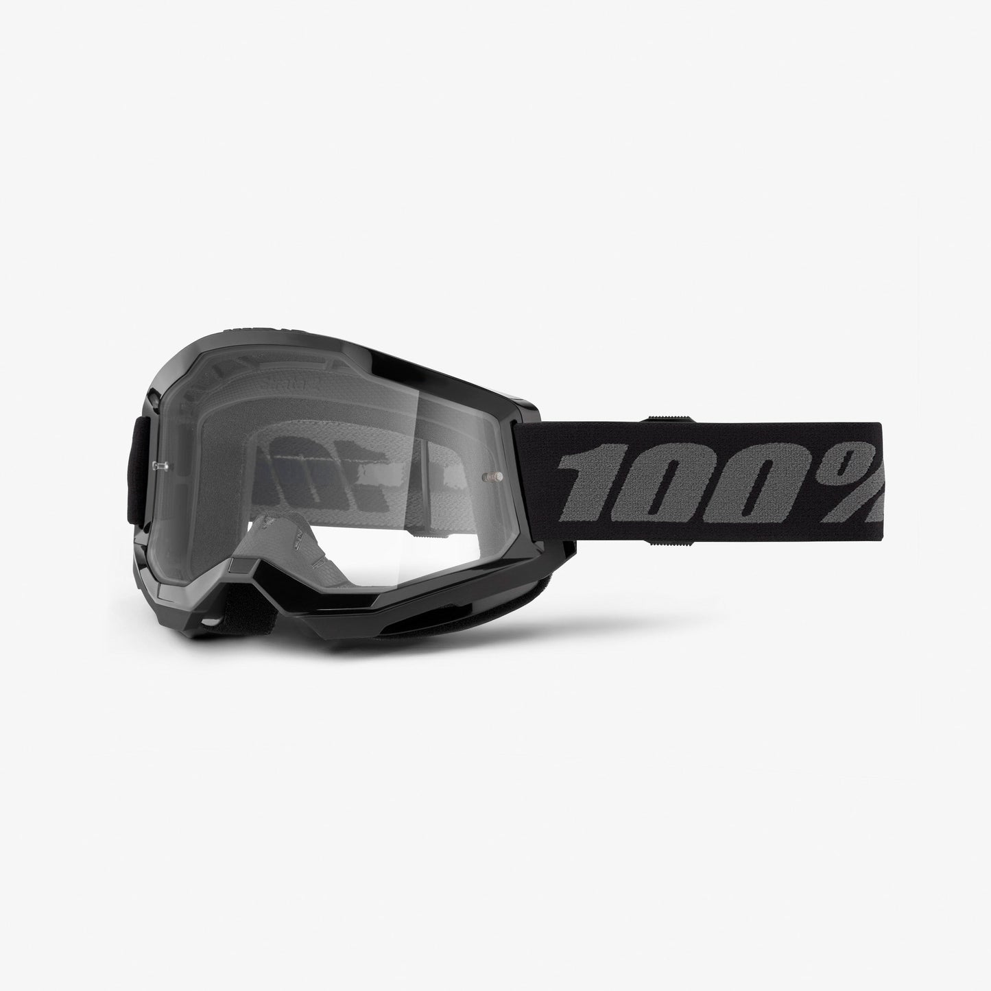 Mask 100% STRATA 2 JUNIOR Svart Klar lins