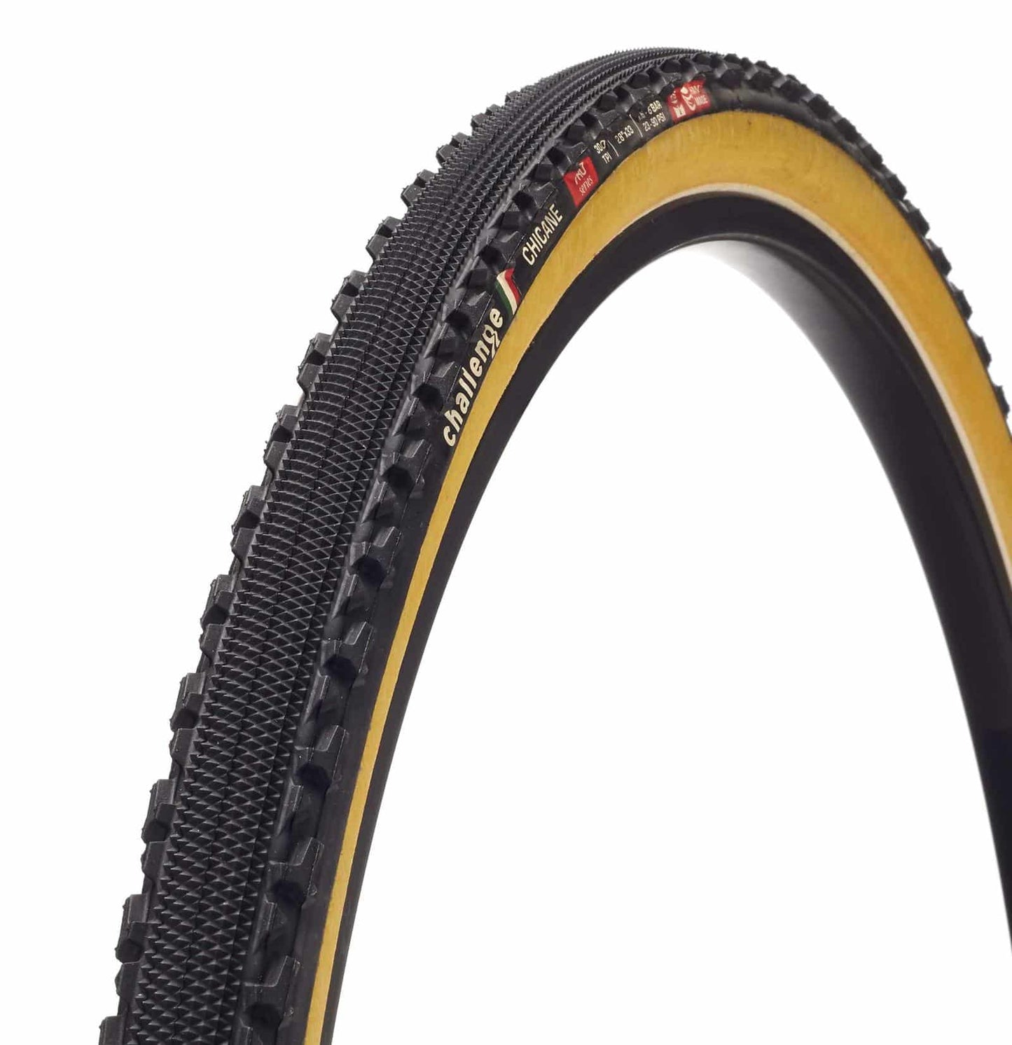 CHALLENGE OPEN CHICANE 700x33c TubTyp Beige däck