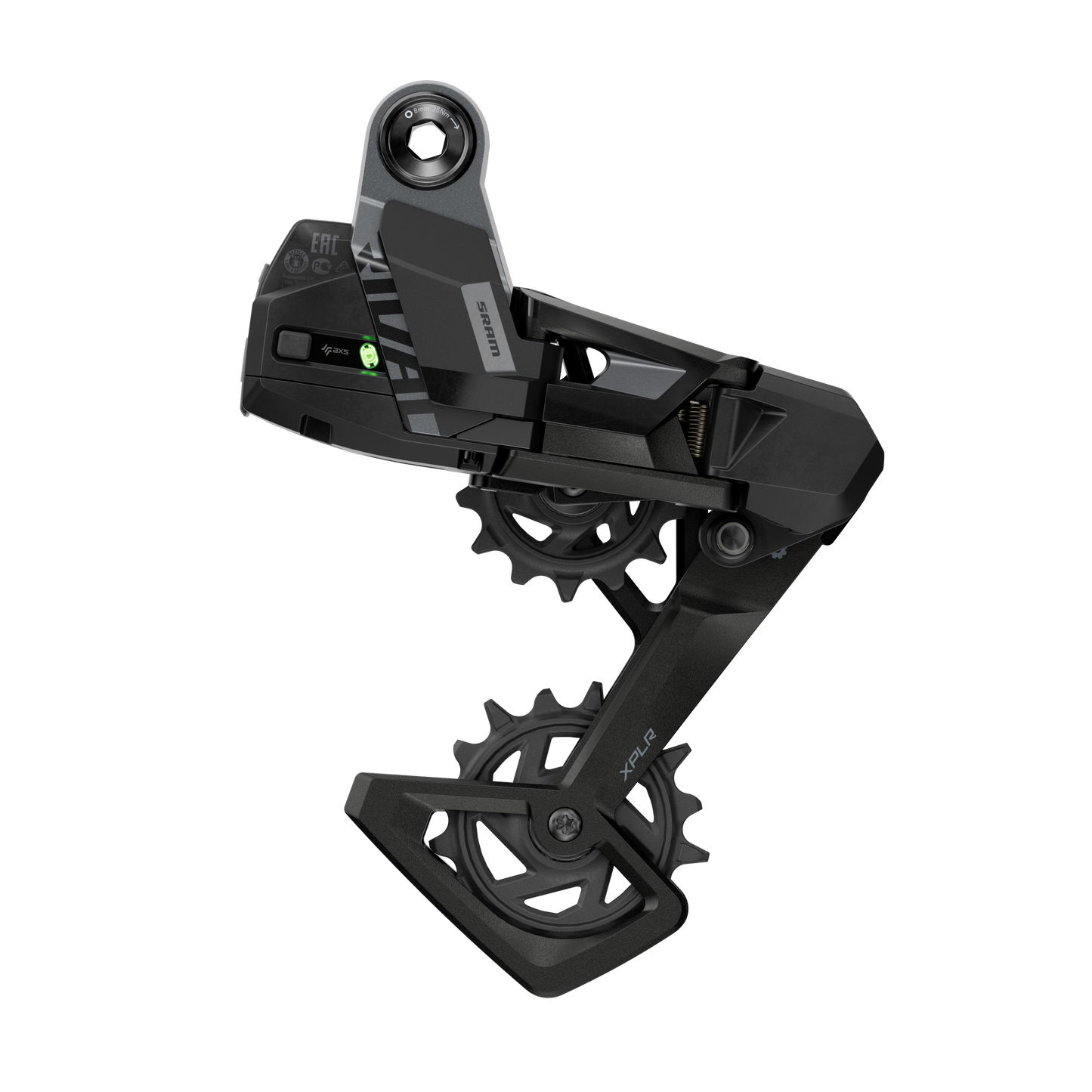 SRAM RIVAL AXS XPLR E1 Rear Derailleur 1x13V Max 46 Teeth (Without Battery)