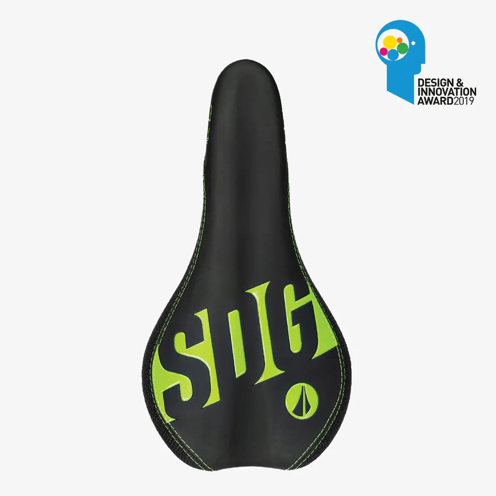 SDG FLY Junior Sadel Svart/Grön