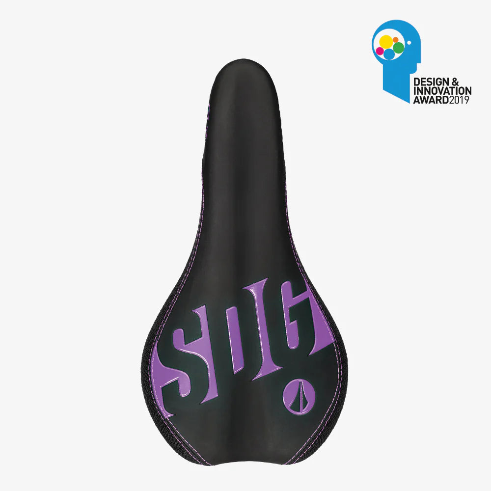 SDG FLY Junior Sadel Svart/Lila