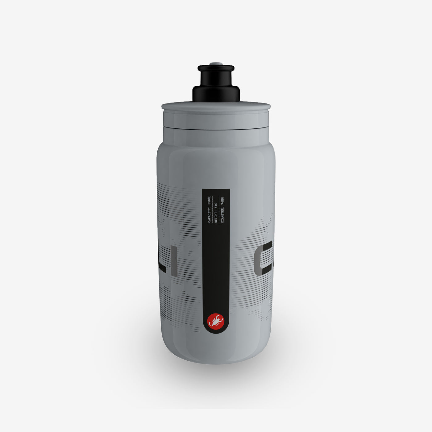 CASTELLI CLOUD Flaska (550ml) Grå