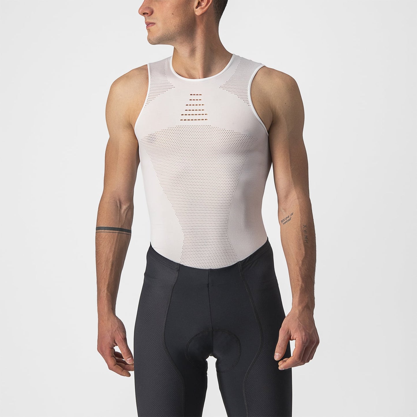 CASTELLI CORE SEAMLESS Ärmlösa underkläder Vit