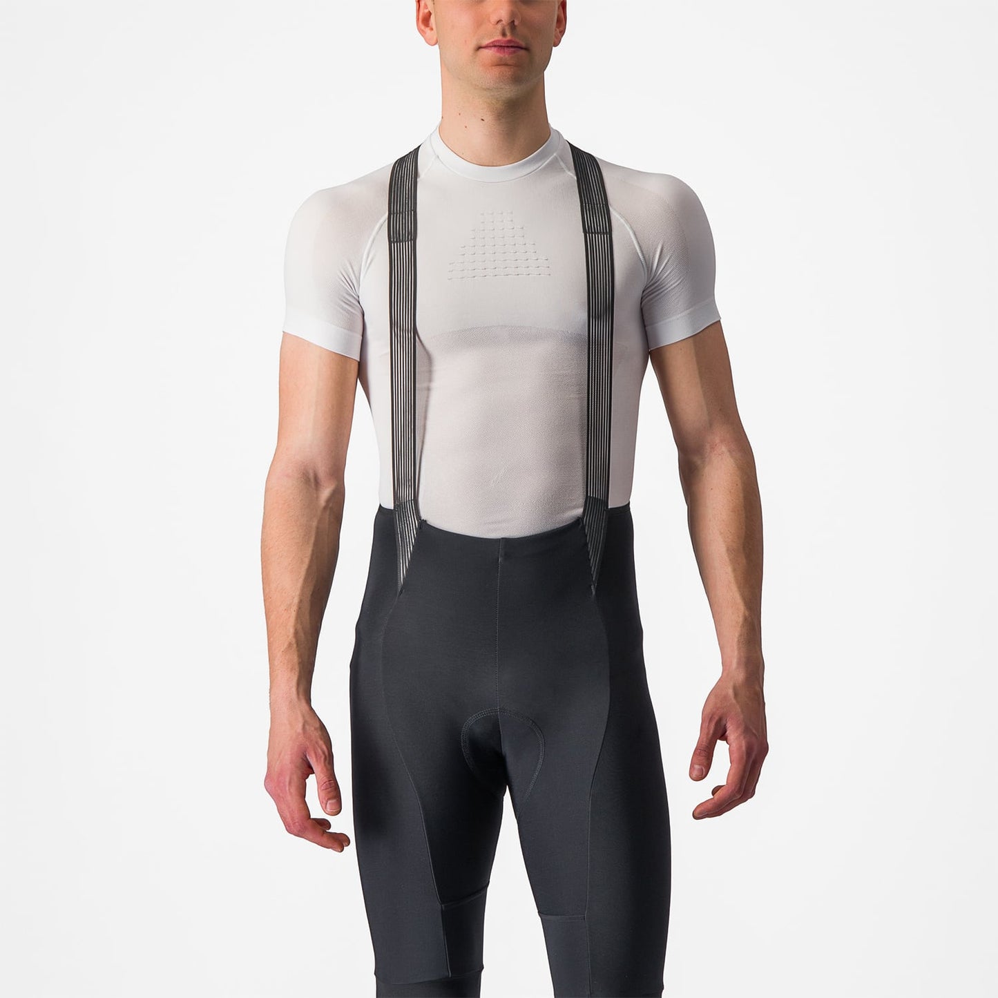 CASTELLI CORE SEAMLESS Underkläder med kort ärm Vit