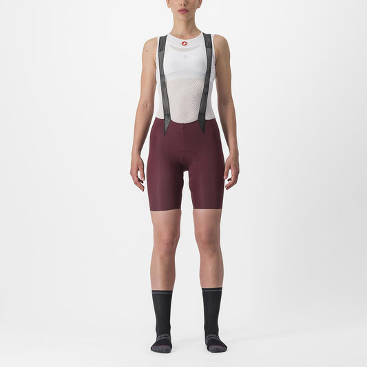 CASTELLI FREE AERO RC W Bib Tight Dam Bordeaux