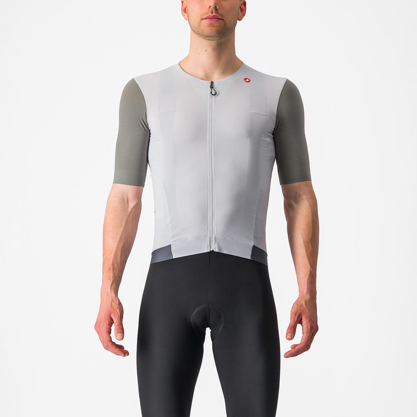 CASTELLI PREMIO Kortärmad Jersey Svart/Grå