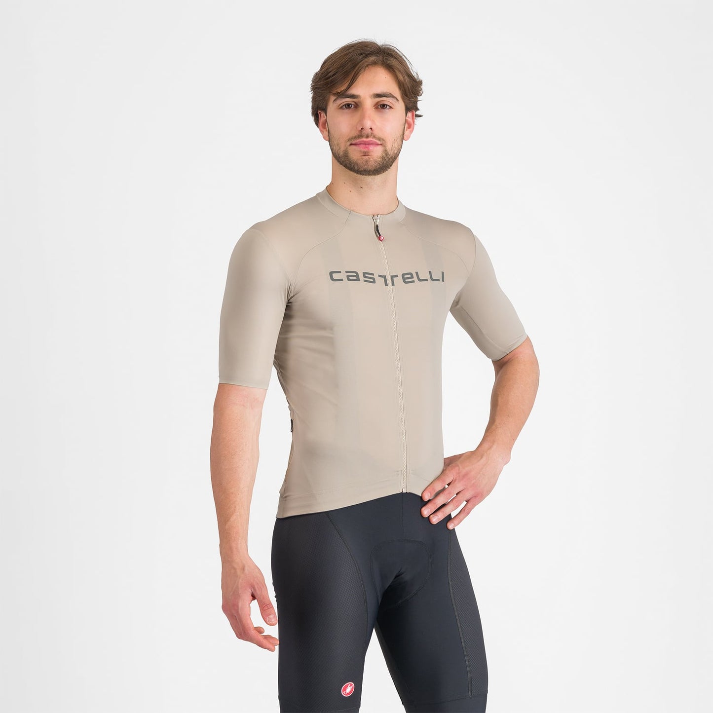 CASTELLI PROLOGO LITE Kortärmad Jersey Beige