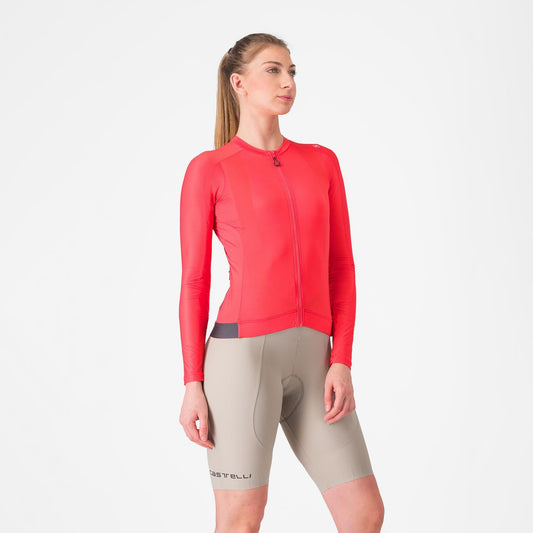 CASTELLI ESPRESSO W DT Beige Bib Tight för kvinnor