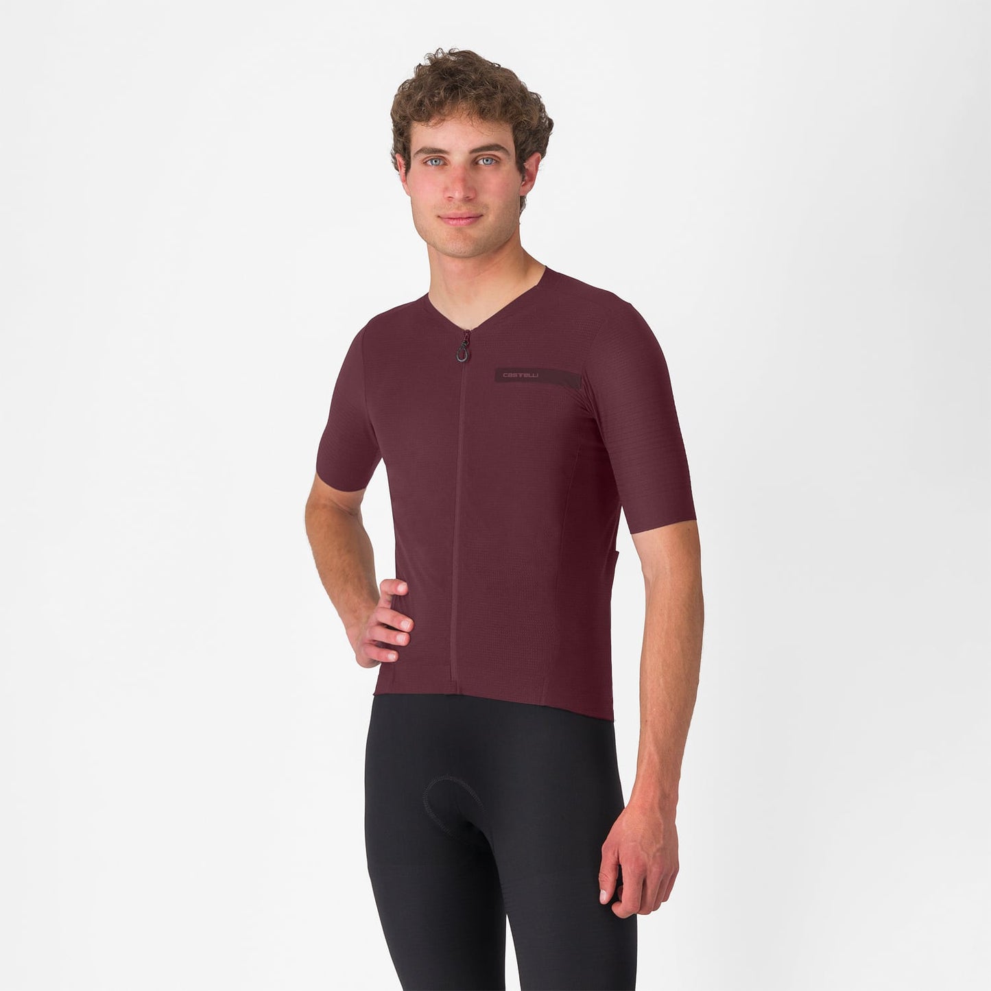 CASTELLI PREMIO EVO Kortärmad Jersey Bordeaux