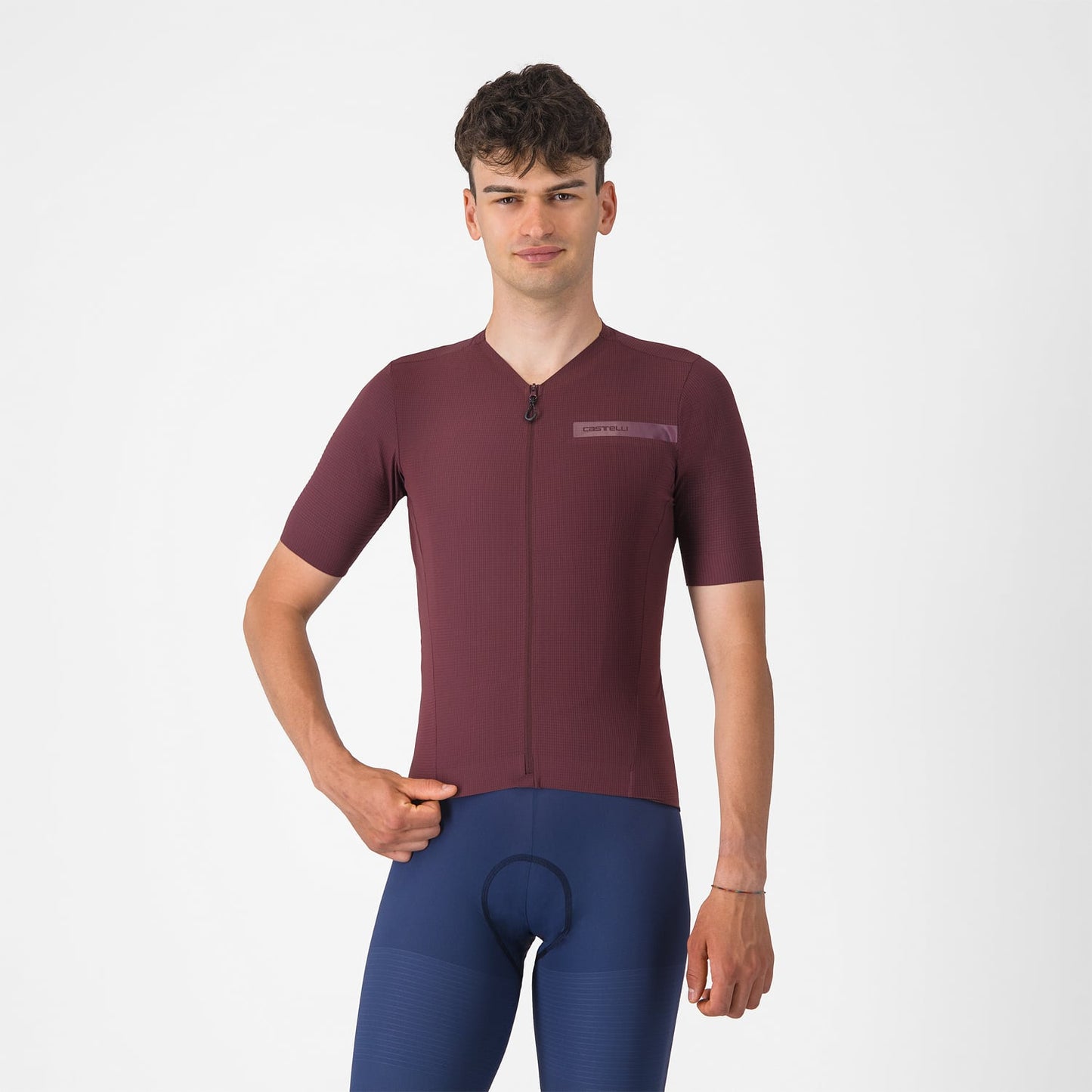 CASTELLI PREMIO EVO Kortärmad Jersey Bordeaux