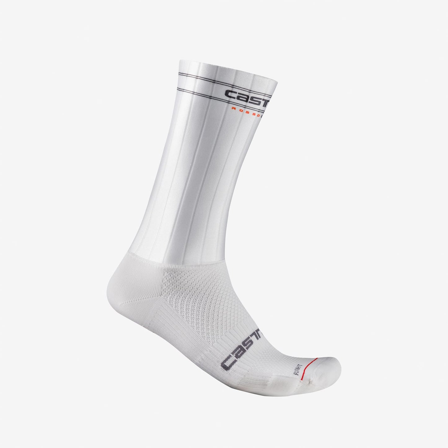CASTELLI FAST FEET 3 Strumpor Vit