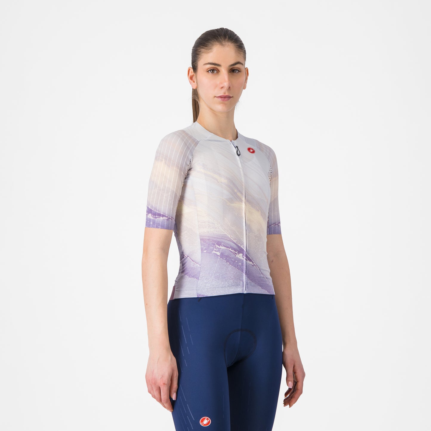 CASTELLI AERO PRO 8S kortärmad damtröja Multicolor