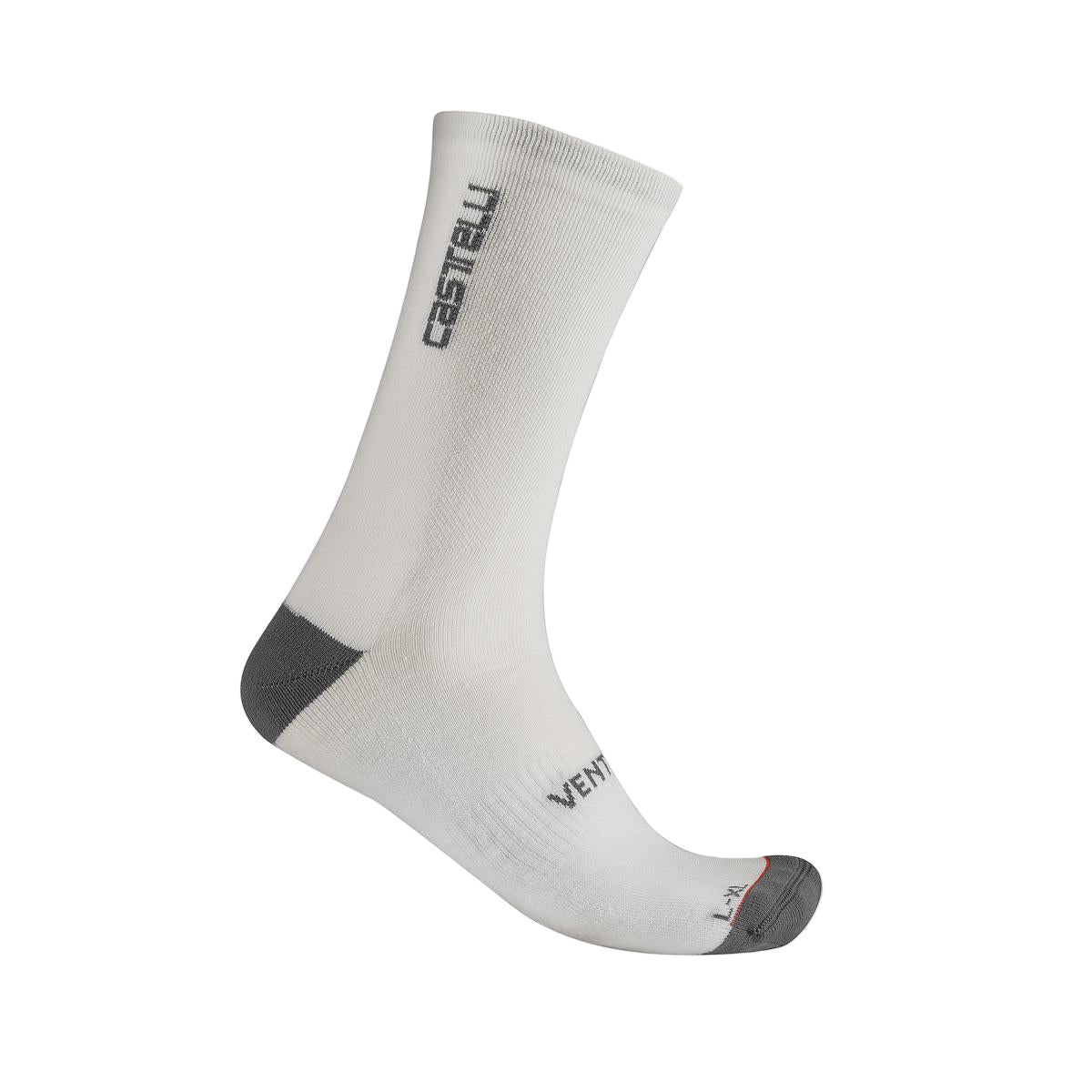 CASTELLI VENTI SOFT MERINO Strumpor Vit
