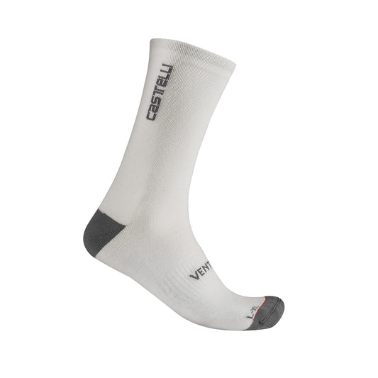 CASTELLI VENTI SOFT MERINO Socks White