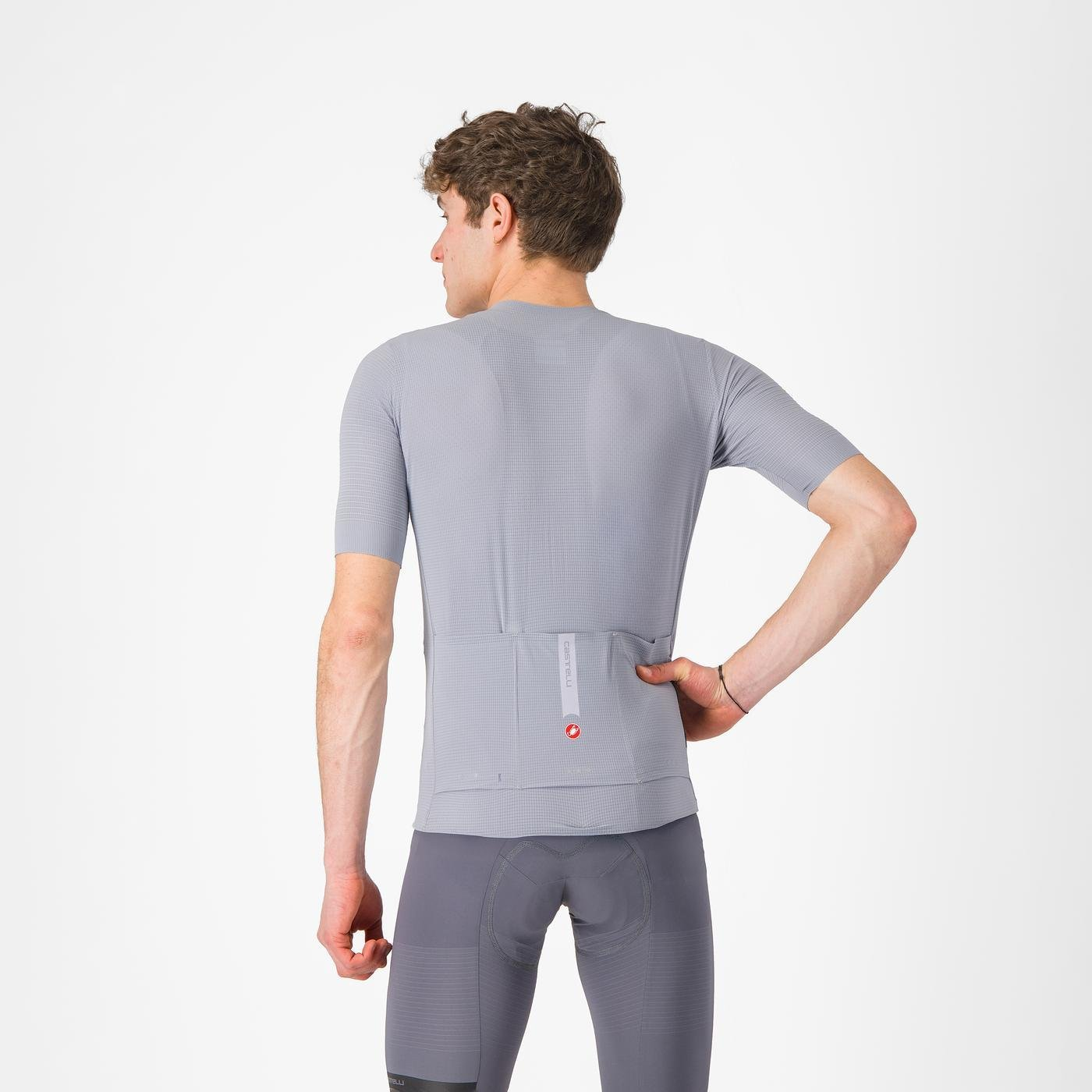 CASTELLI PREMIO EVO Kortärmad Jersey Grå
