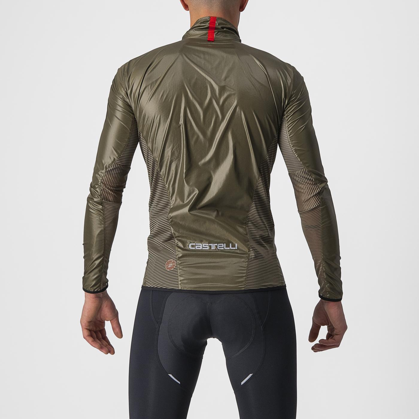 CASTELLI ARIA SHELL Jacka Brun