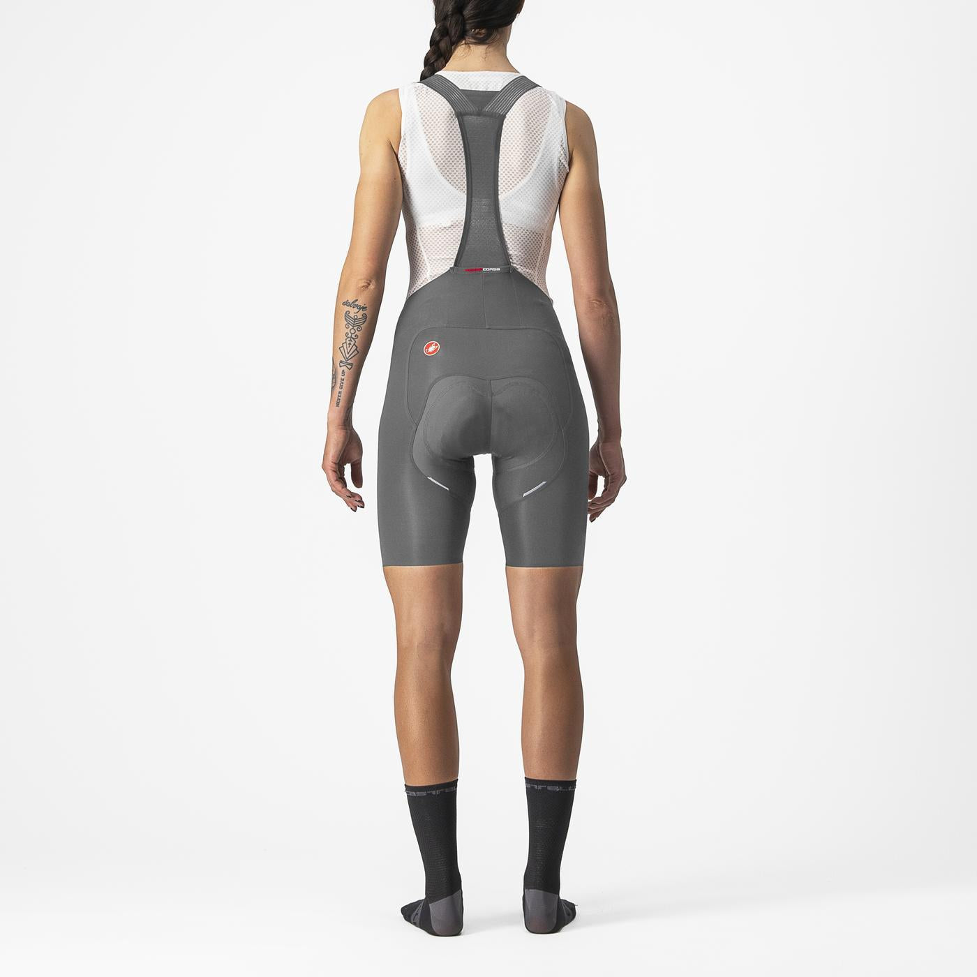 CASTELLI FREE AERO RC W Women's Bibshorts Grey