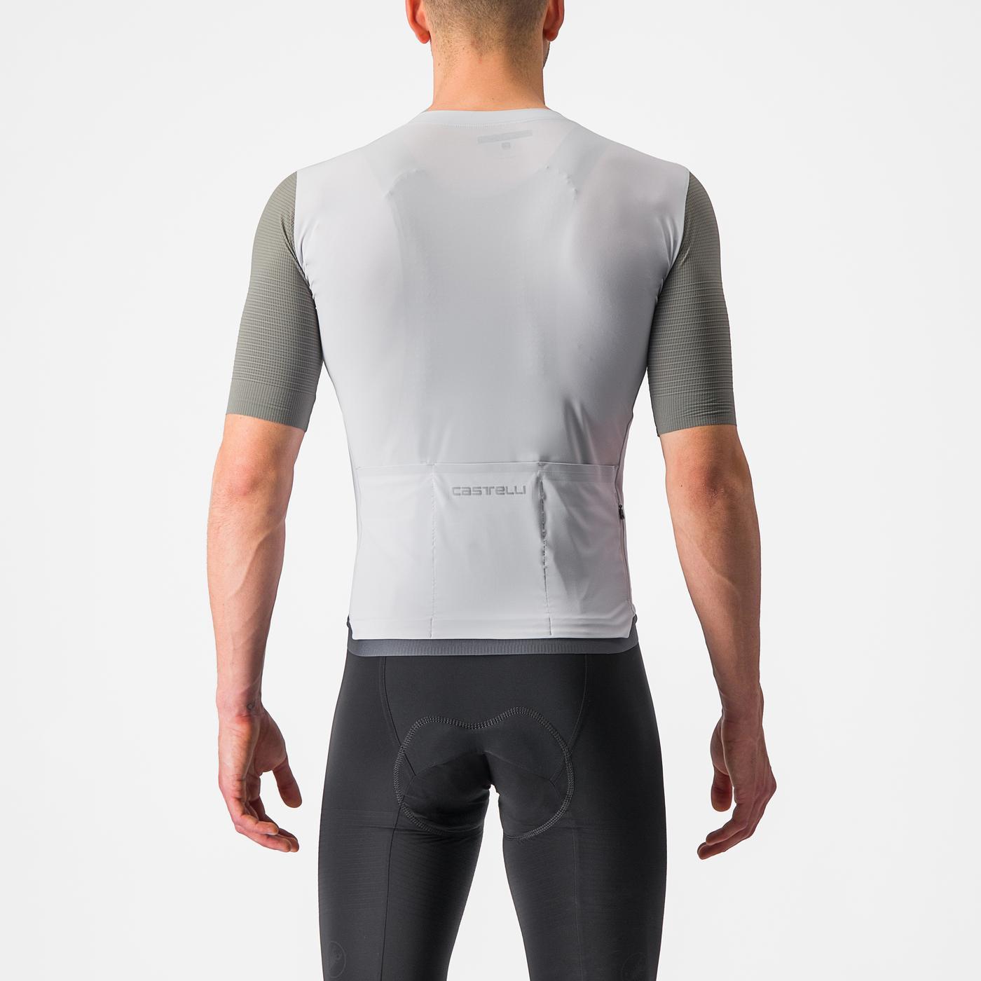 CASTELLI PREMIO Kortärmad Jersey Svart/Grå