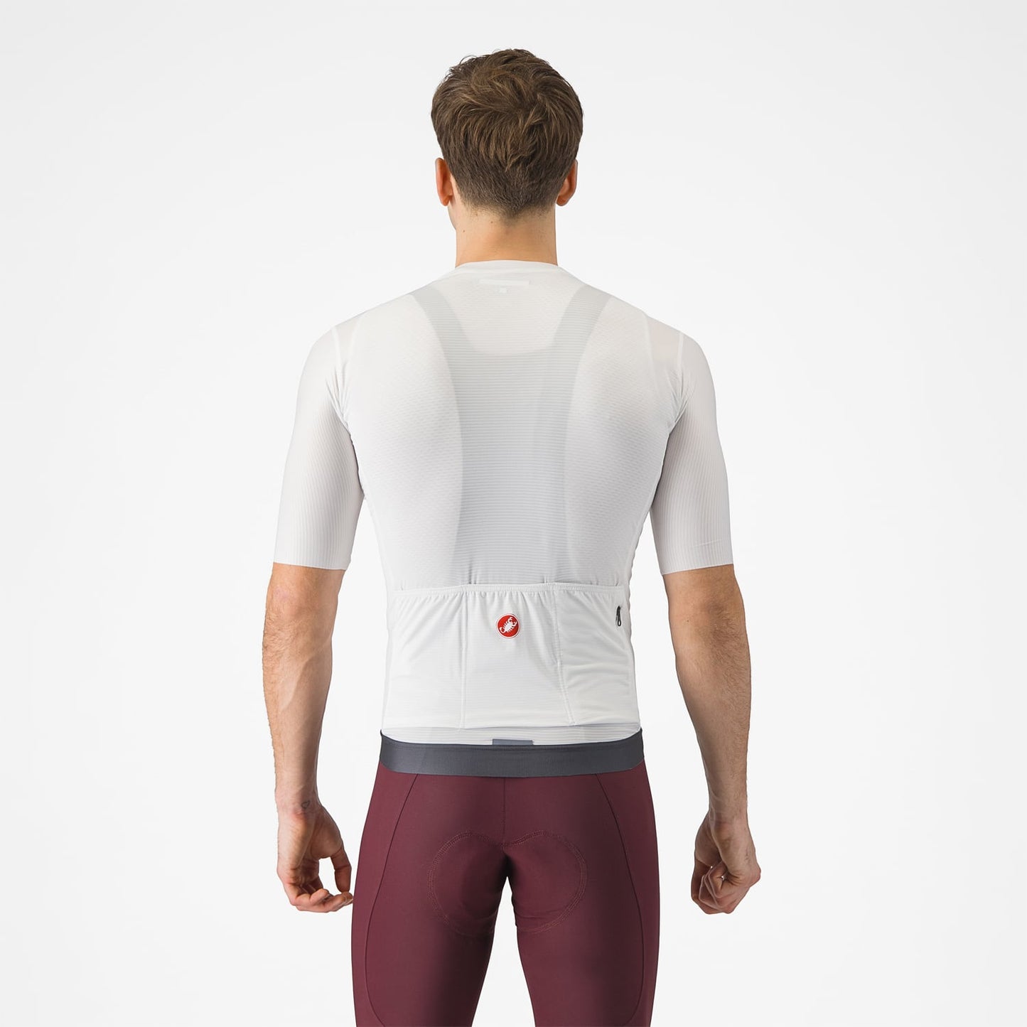 CASTELLI ESPRESSO Kortärmad Jersey Vit