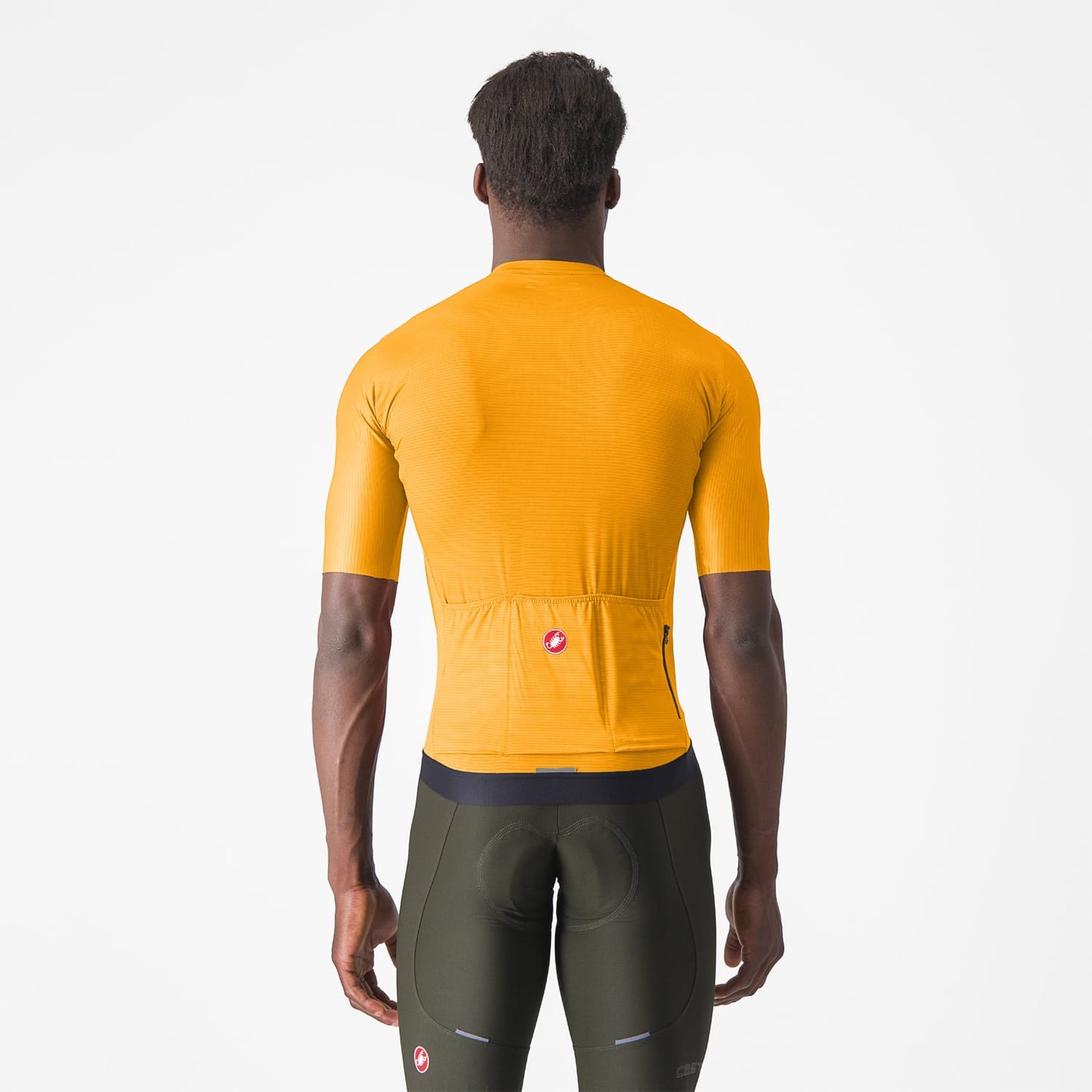 CASTELLI ESPRESSO Kortärmad Jersey Orange