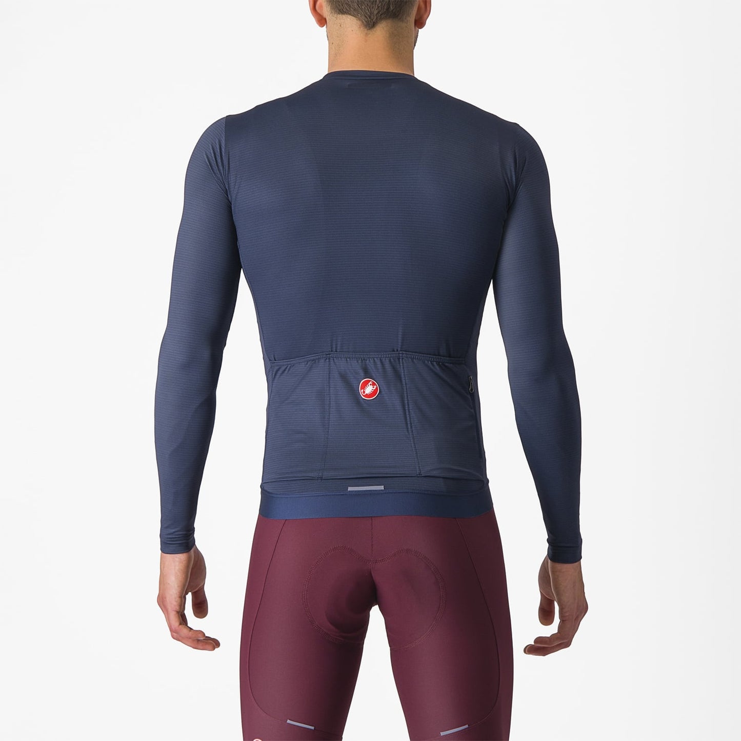 CASTELLI ESPRESSO Långärmad Jersey Marin 2025