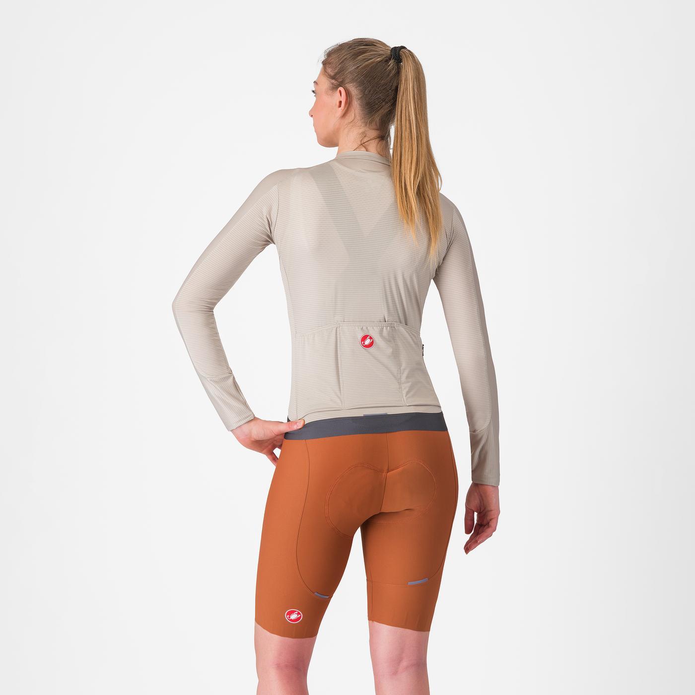 CASTELLI ESPRESSO W DT Women's Brown Bib Tight