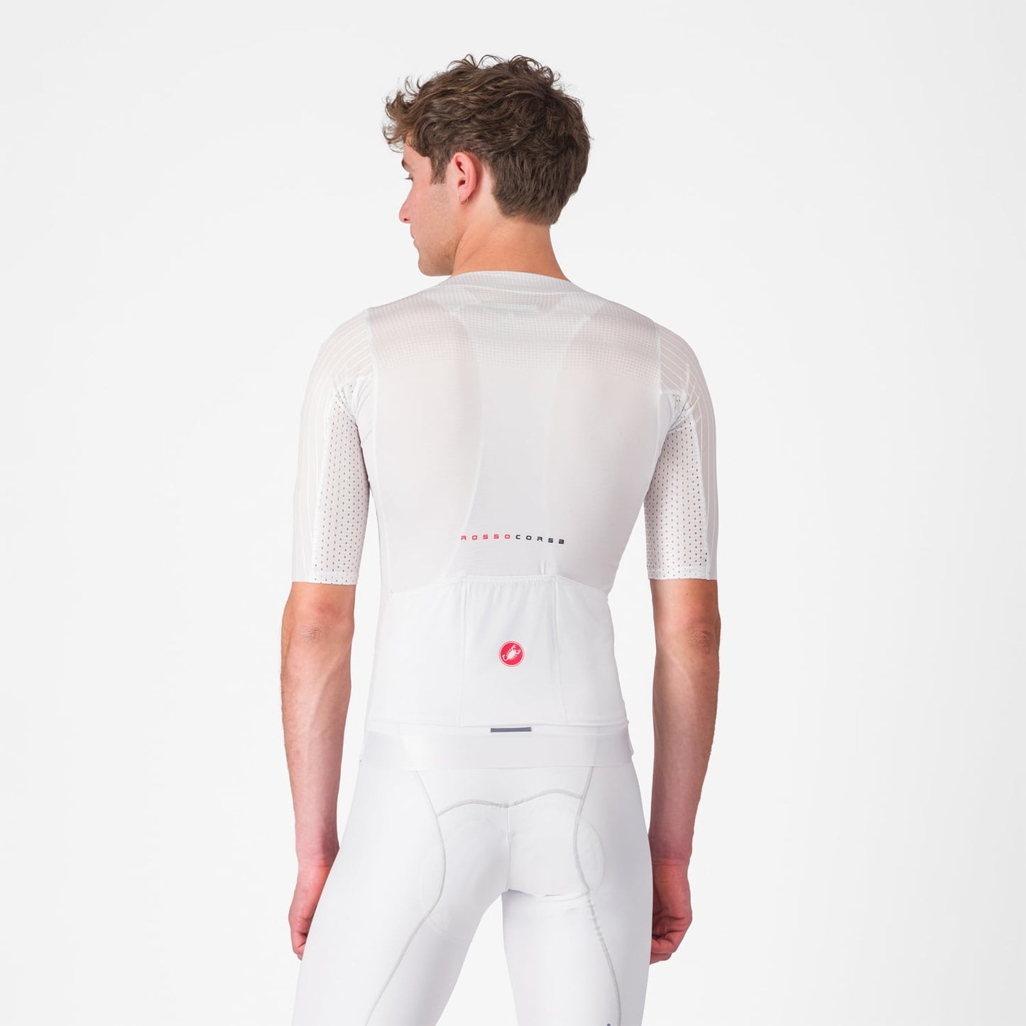 CASTELLI AERO RACE 8S Short Sleeve Jersey White