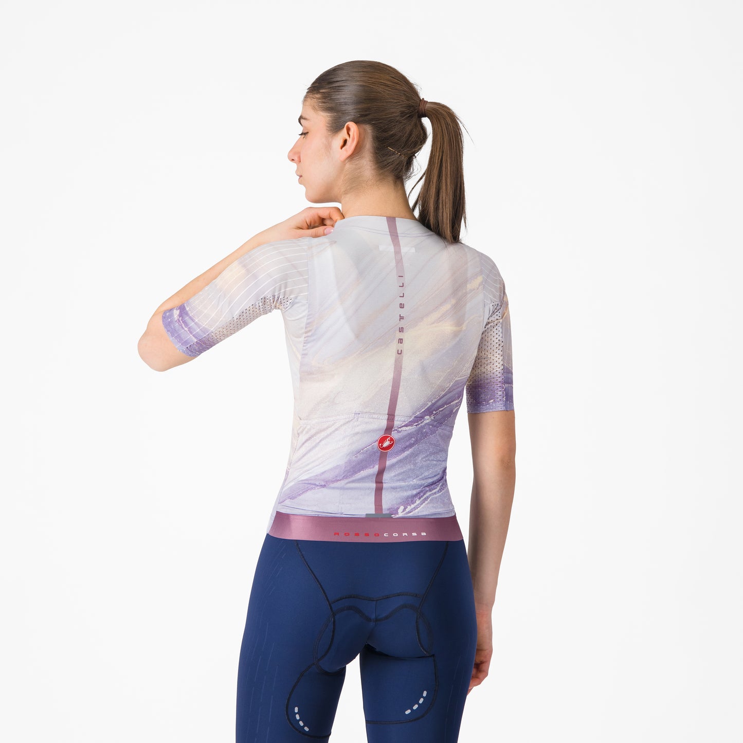 CASTELLI AERO PRO 8S kortärmad damtröja Multicolor