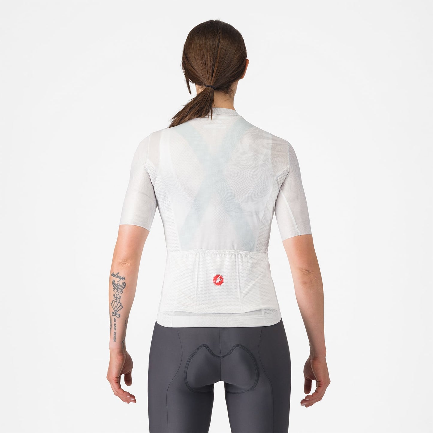 CASTELLI FANTASIA Kortärmad Jersey, dam Vit