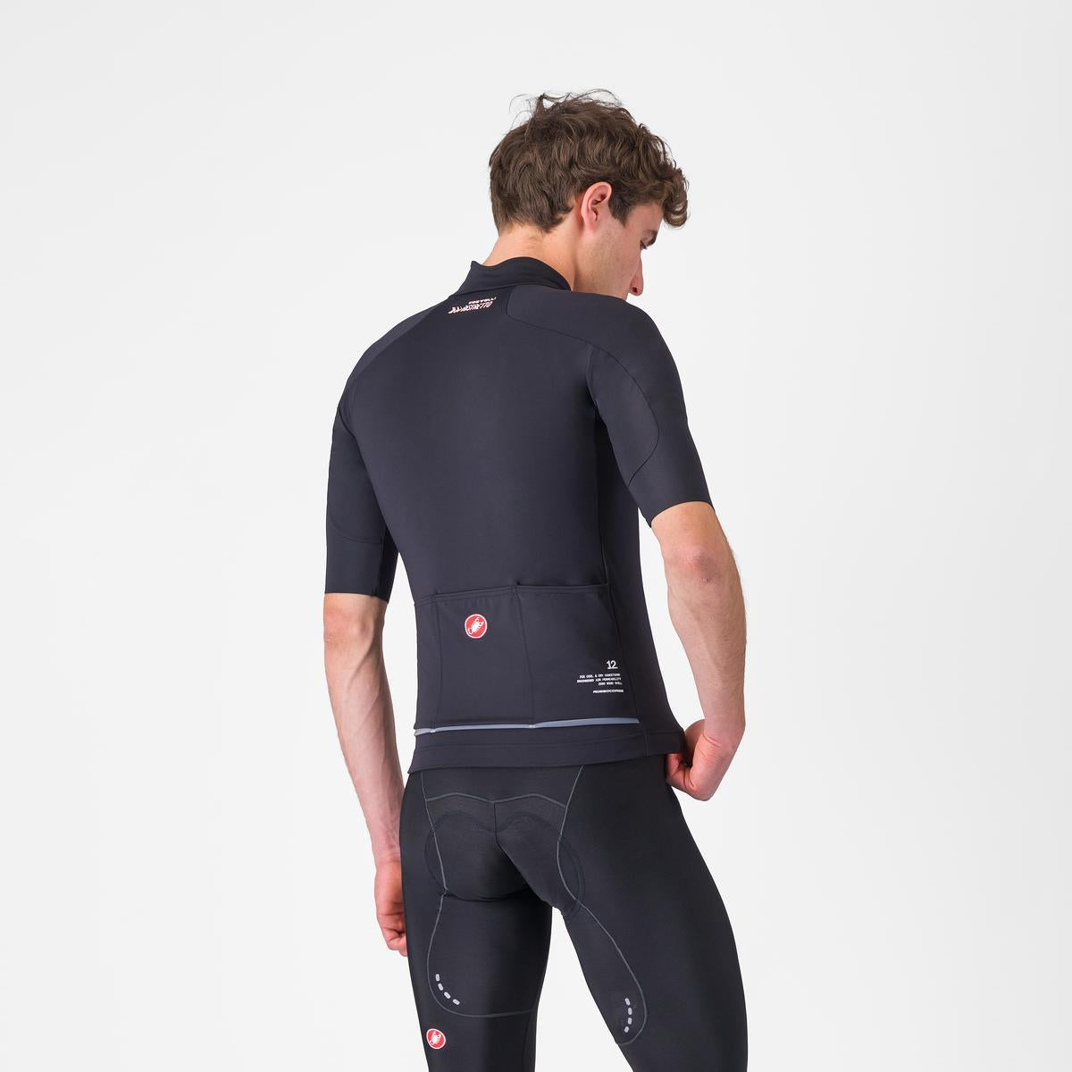 CASTELLI DO.DI.CI. Jacket Short Sleeve Black