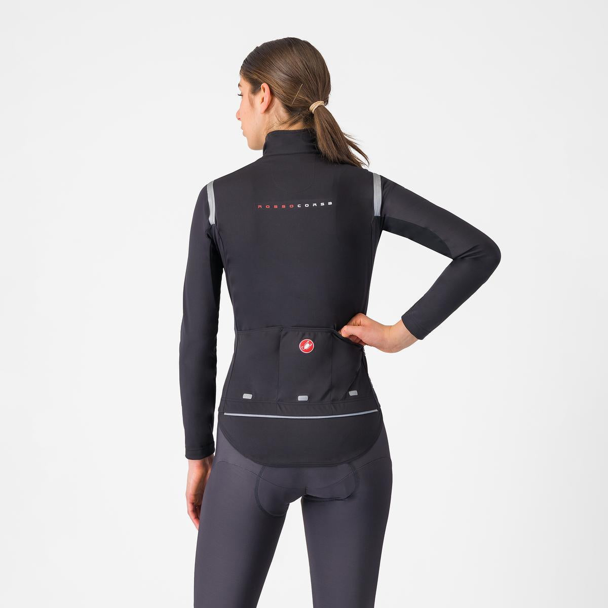 CASTELLI PERFETTO RoS 3 Damjacka Svart/Noir Reflex