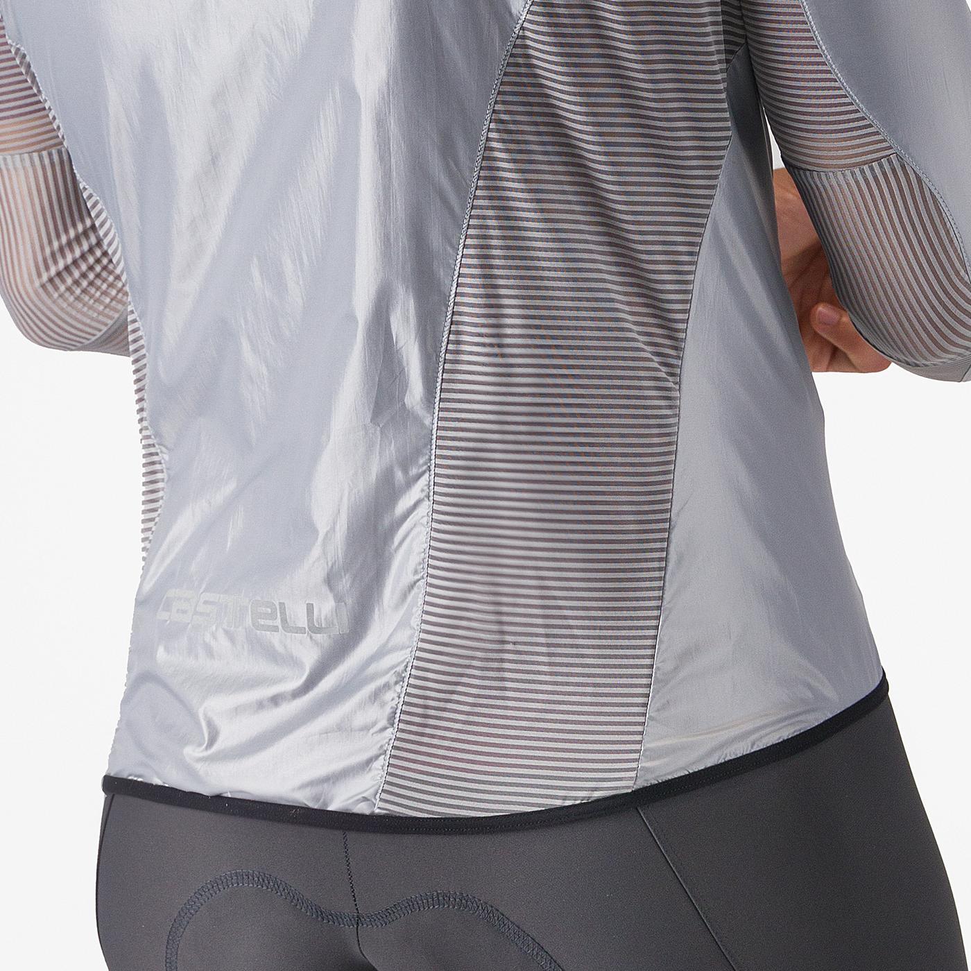 CASTELLI ARIA SHELL Jacket Grey