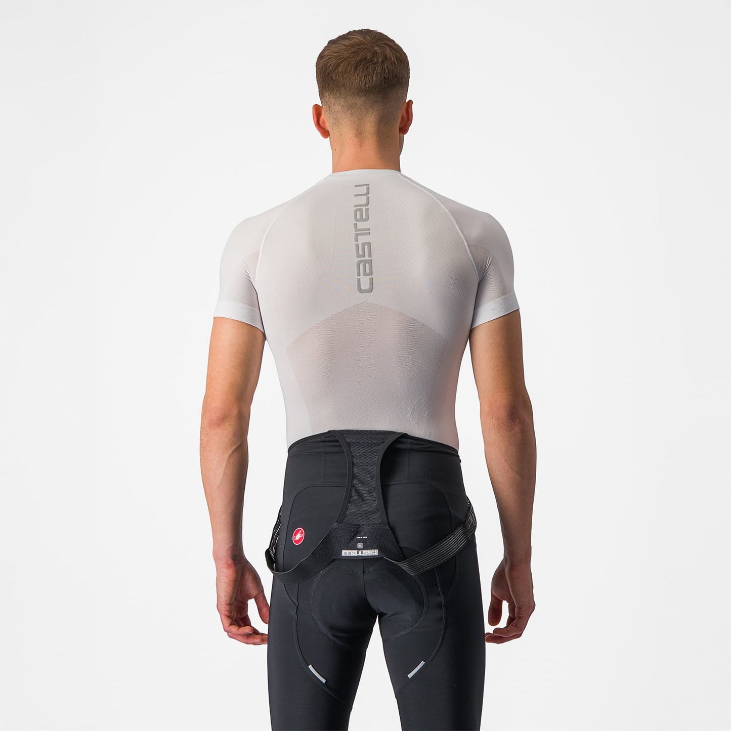 CASTELLI CORE SEAMLESS Underkläder med kort ärm Vit