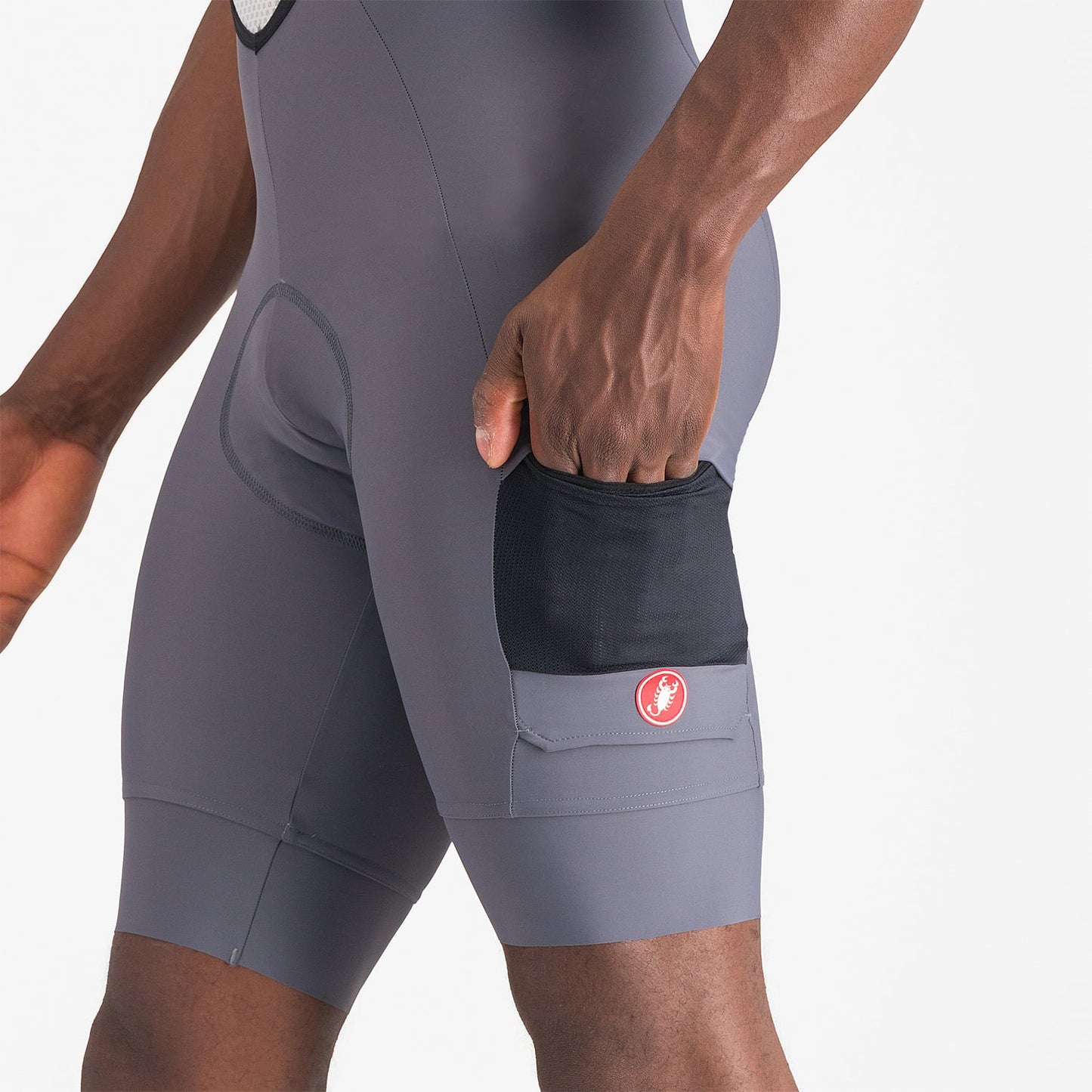 CASTELLI UNLIMITED CARGO Bib Tight grå/svart