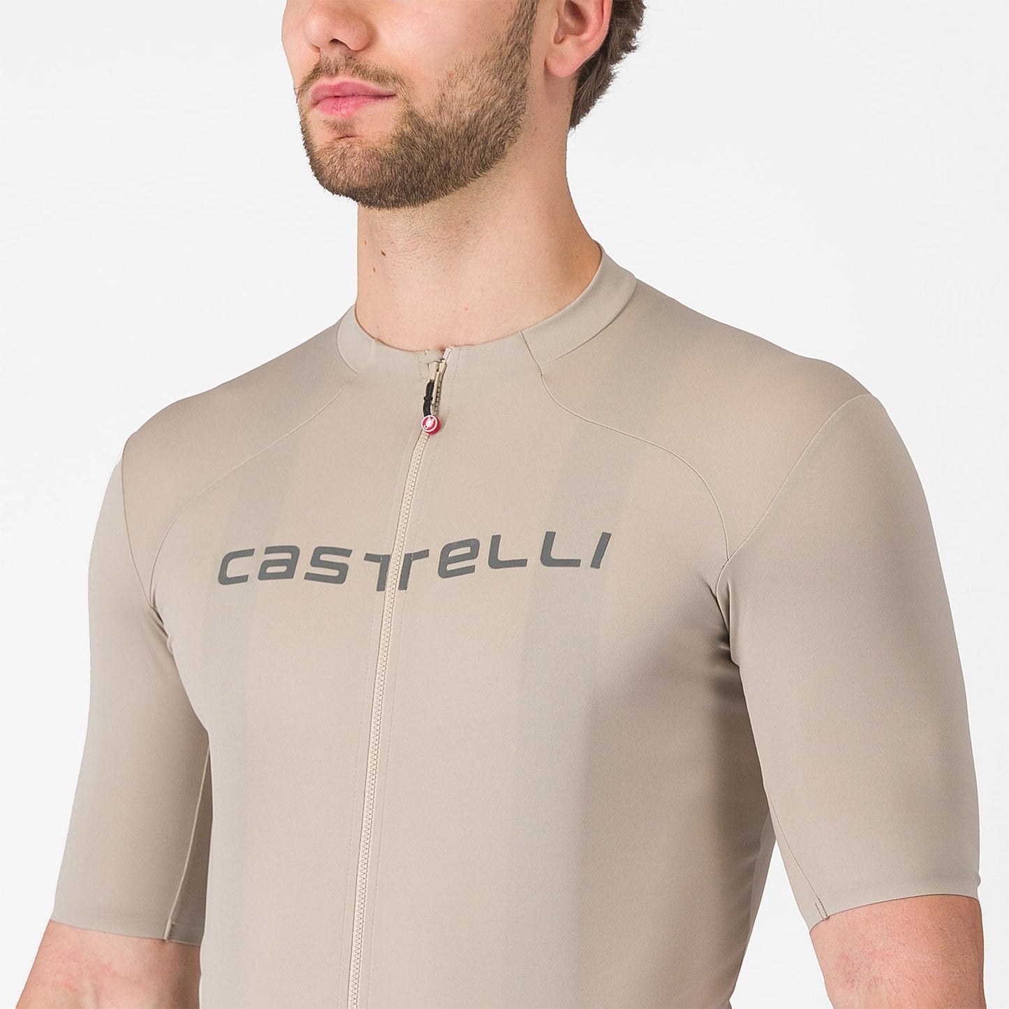 CASTELLI PROLOGO LITE Kortärmad Jersey Beige