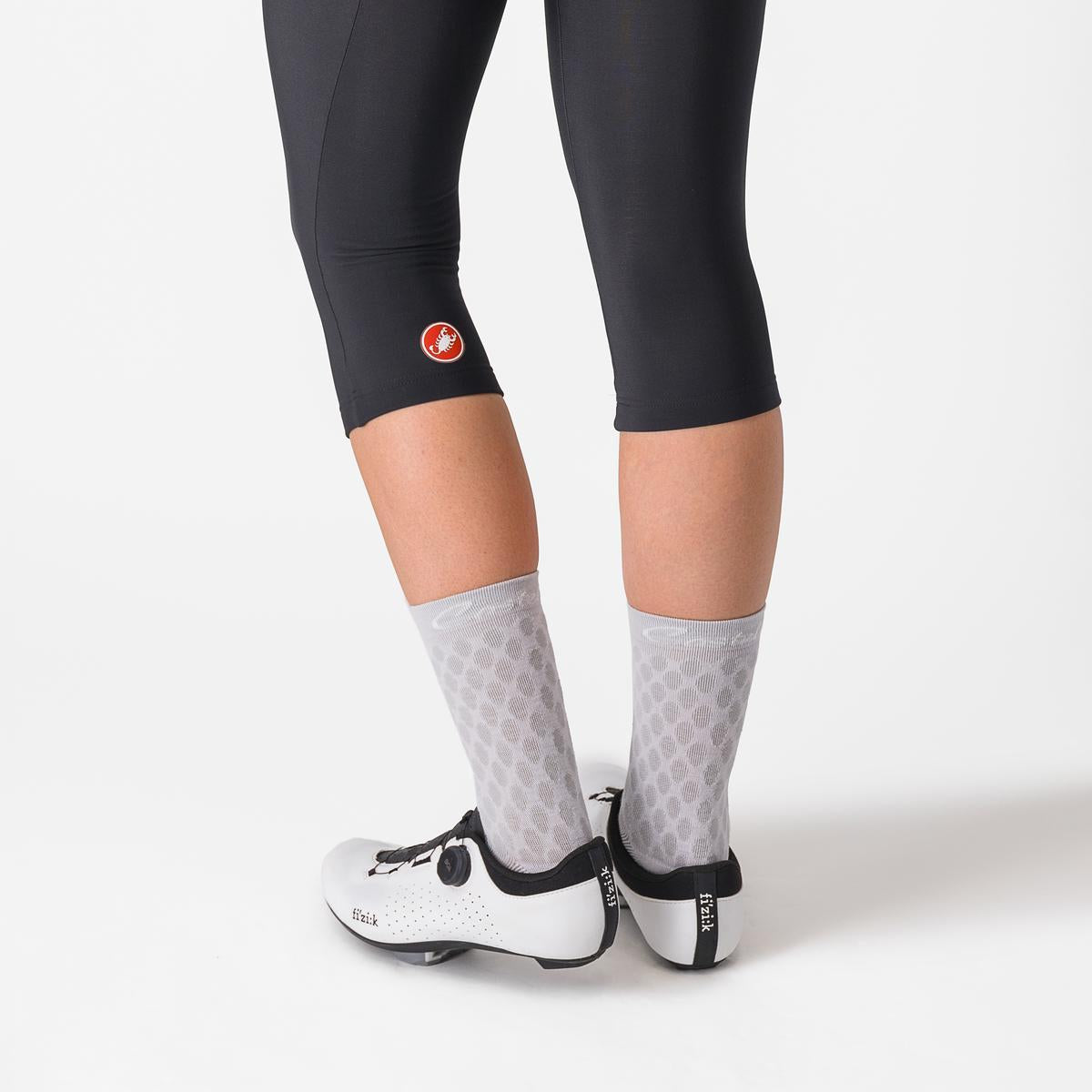 CASTELLI ENTRATA 3/4-tights med bröstlappar för kvinnor Svart