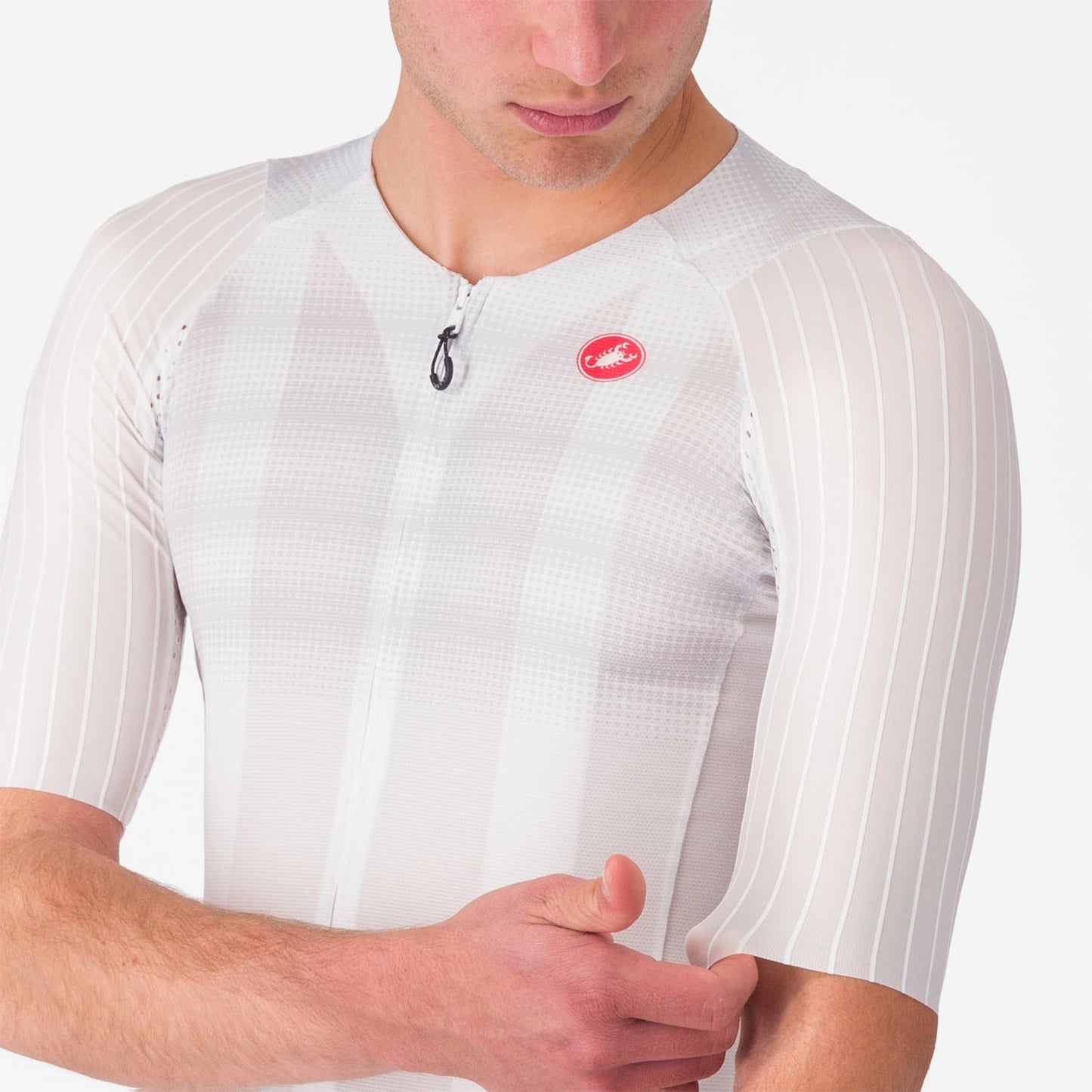 CASTELLI AERO RACE 8S Short Sleeve Jersey White
