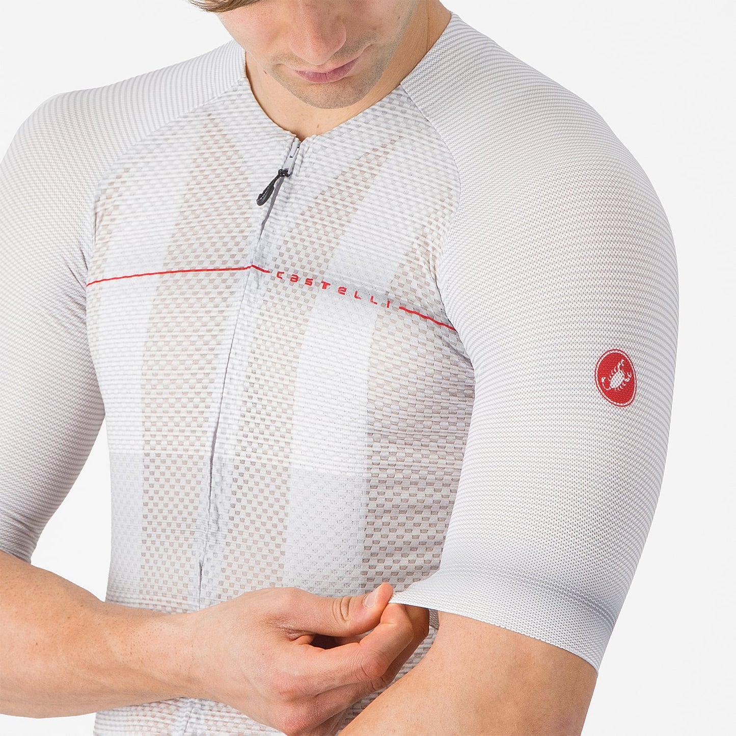 CASTELLI CLIMBER'S A/C Kortärmad Jersey Grå