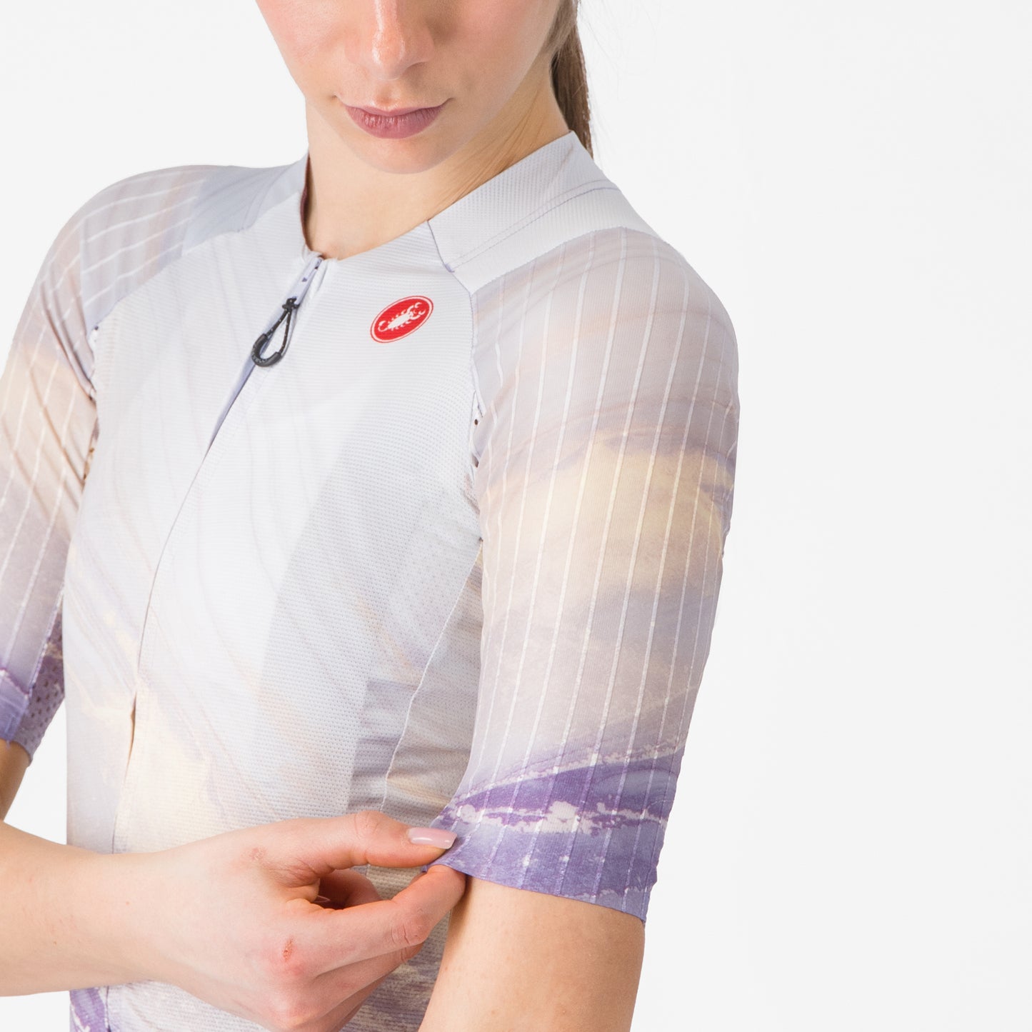 CASTELLI AERO PRO 8S kortärmad damtröja Multicolor