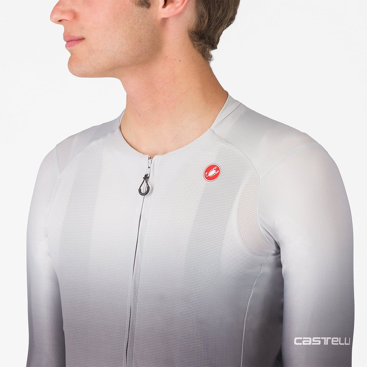 CASTELLI UPF Långärmad Jersey Grå