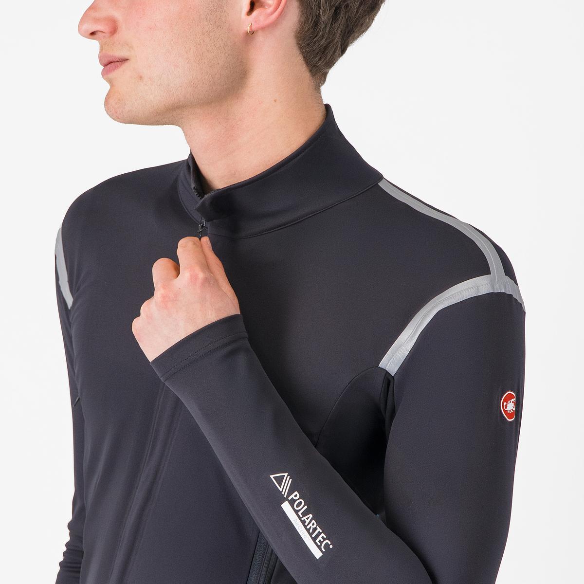 CASTELLI PERFETTO RoS 3 Jacka Svart/Noir Reflex