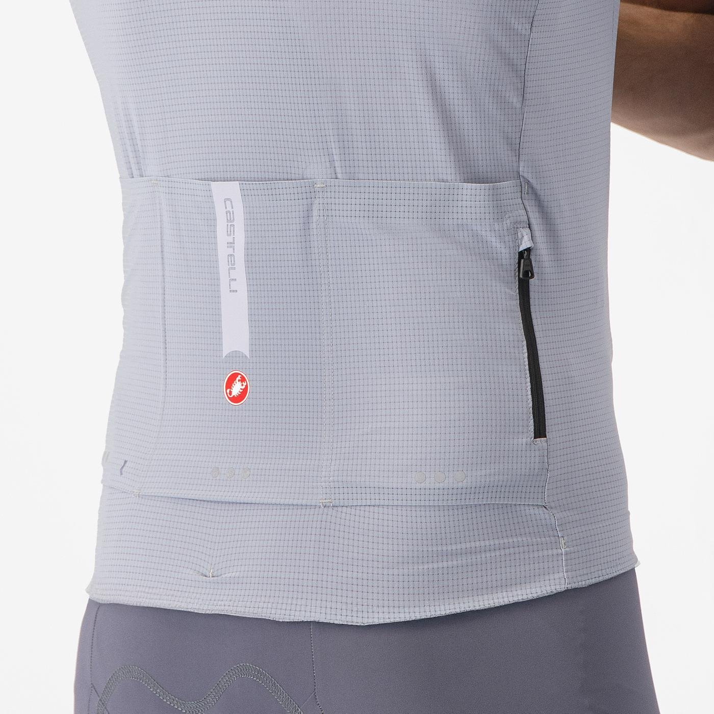 CASTELLI PREMIO EVO Kortärmad Jersey Grå