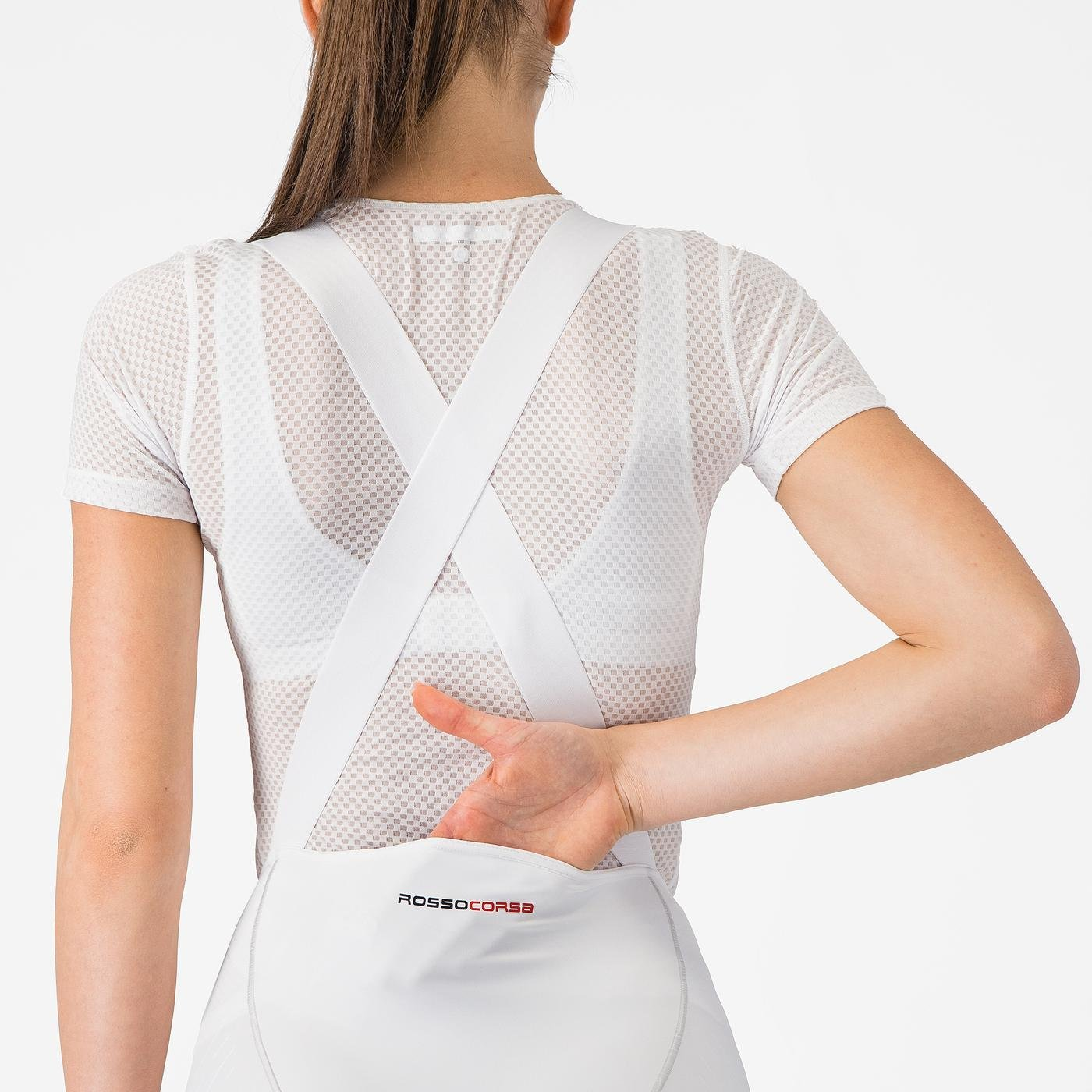 CASTELLI FREE AERO RACE S Women's Short Bibtights White