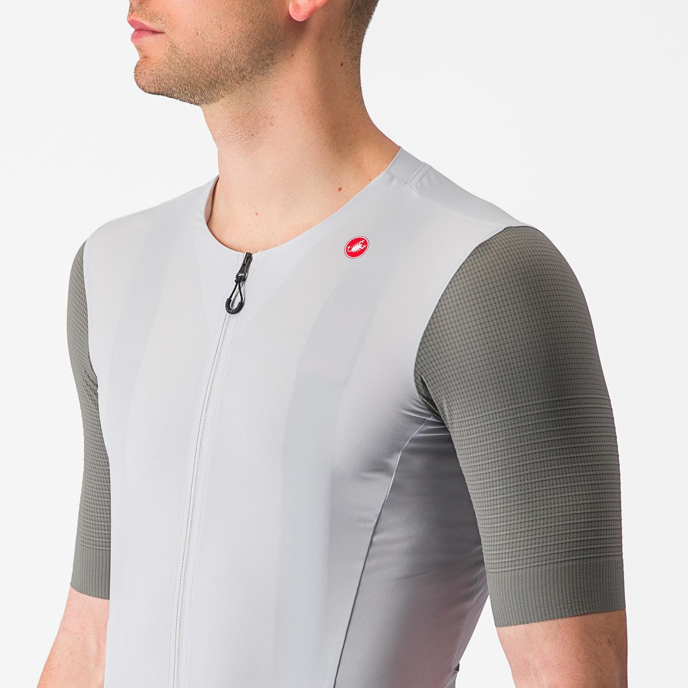 CASTELLI PREMIO Kortärmad Jersey Svart/Grå