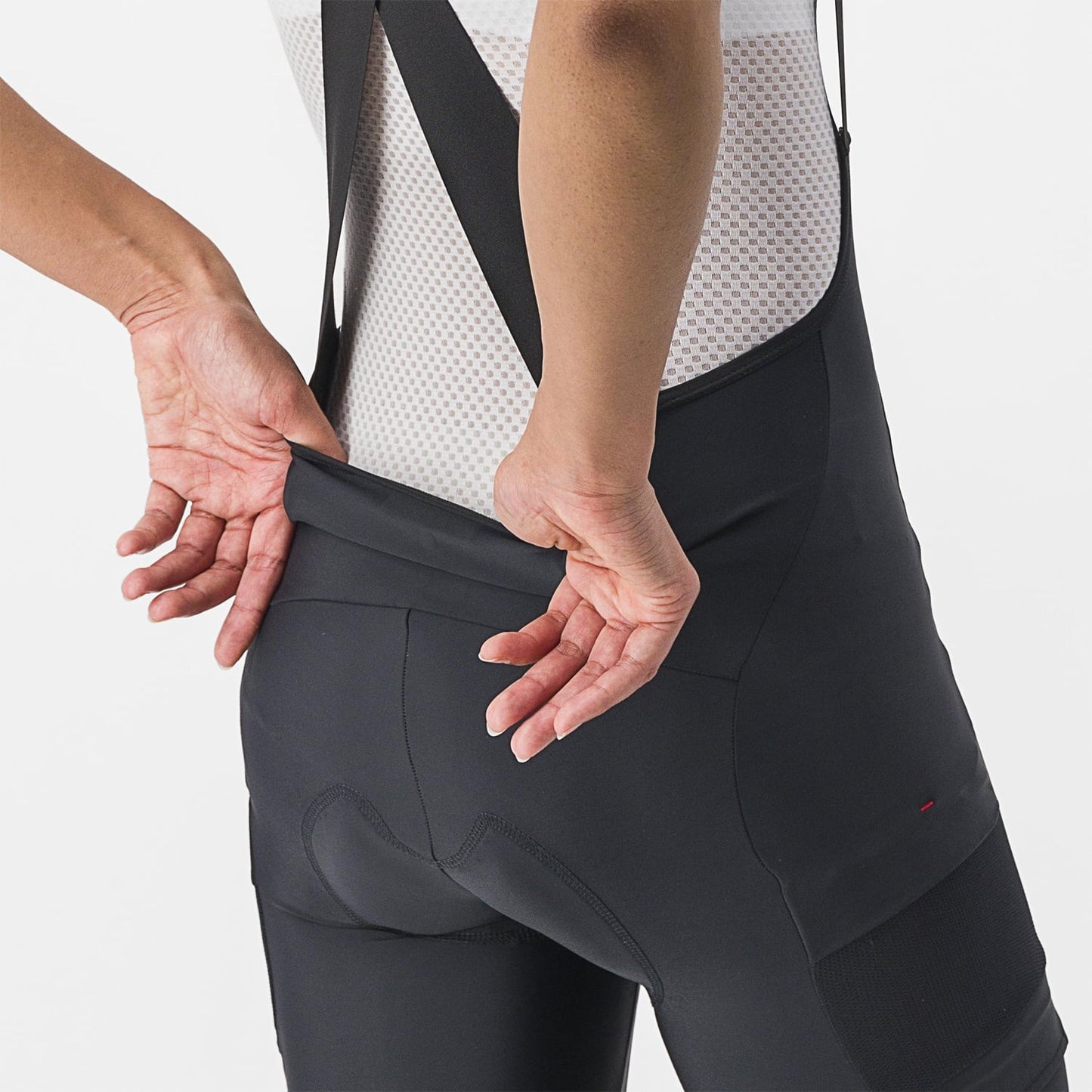 CASTELLI UNLIMITED CARGO Korta bibtights för kvinnor Svart