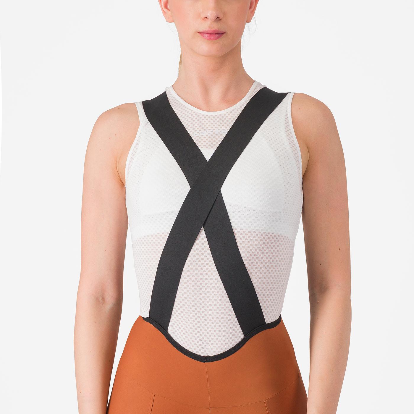 CASTELLI ESPRESSO W DT Women's Brown Bib Tight