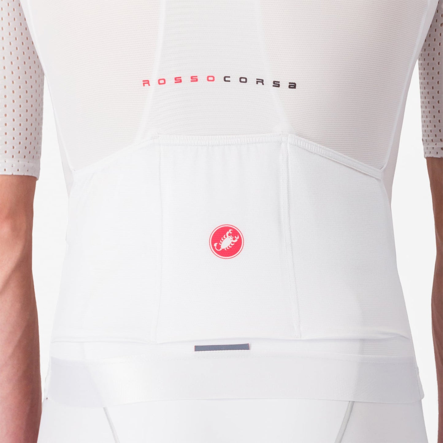 CASTELLI AERO RACE 8S Short Sleeve Jersey White