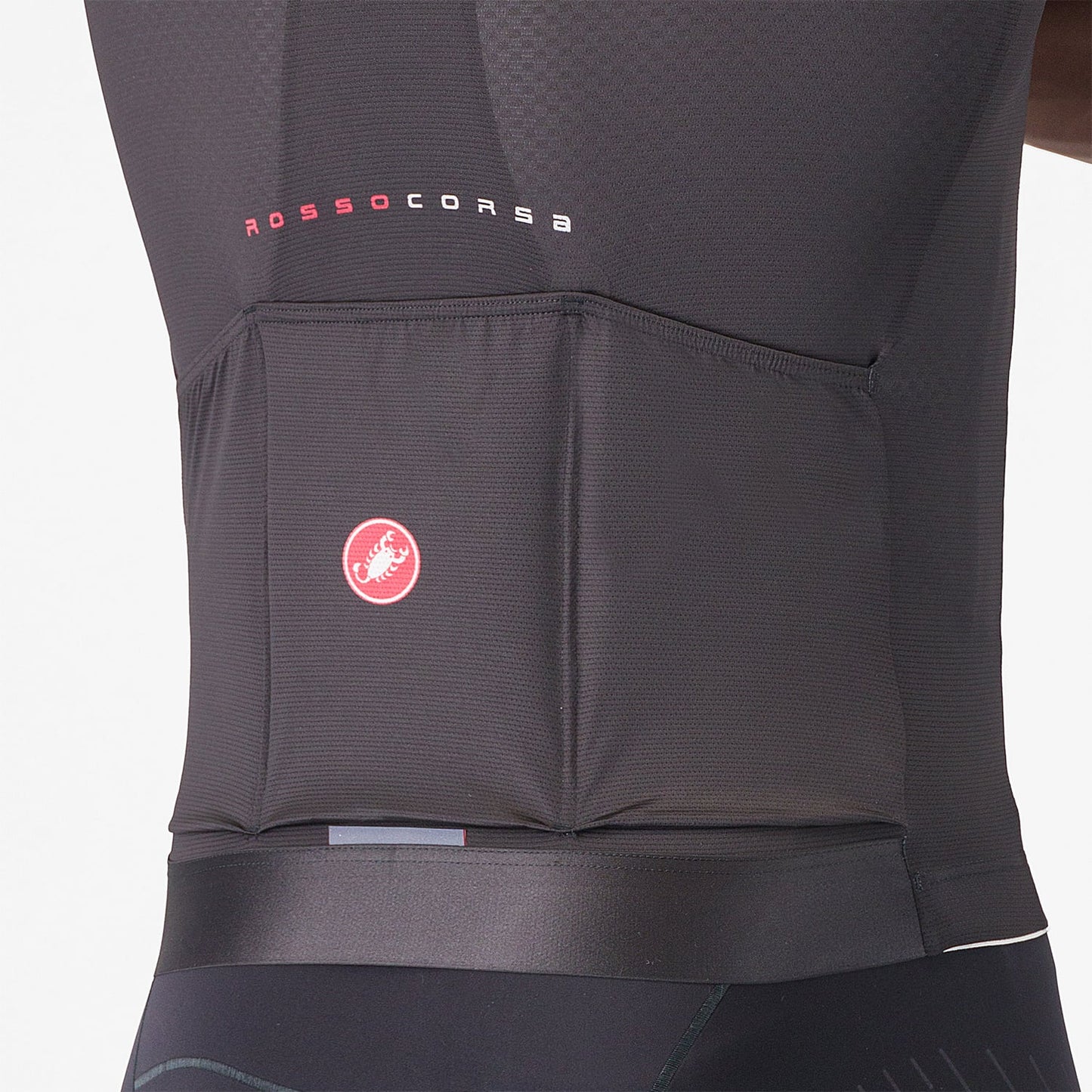 CASTELLI AERO RACE 8S kortärmad tröja svart