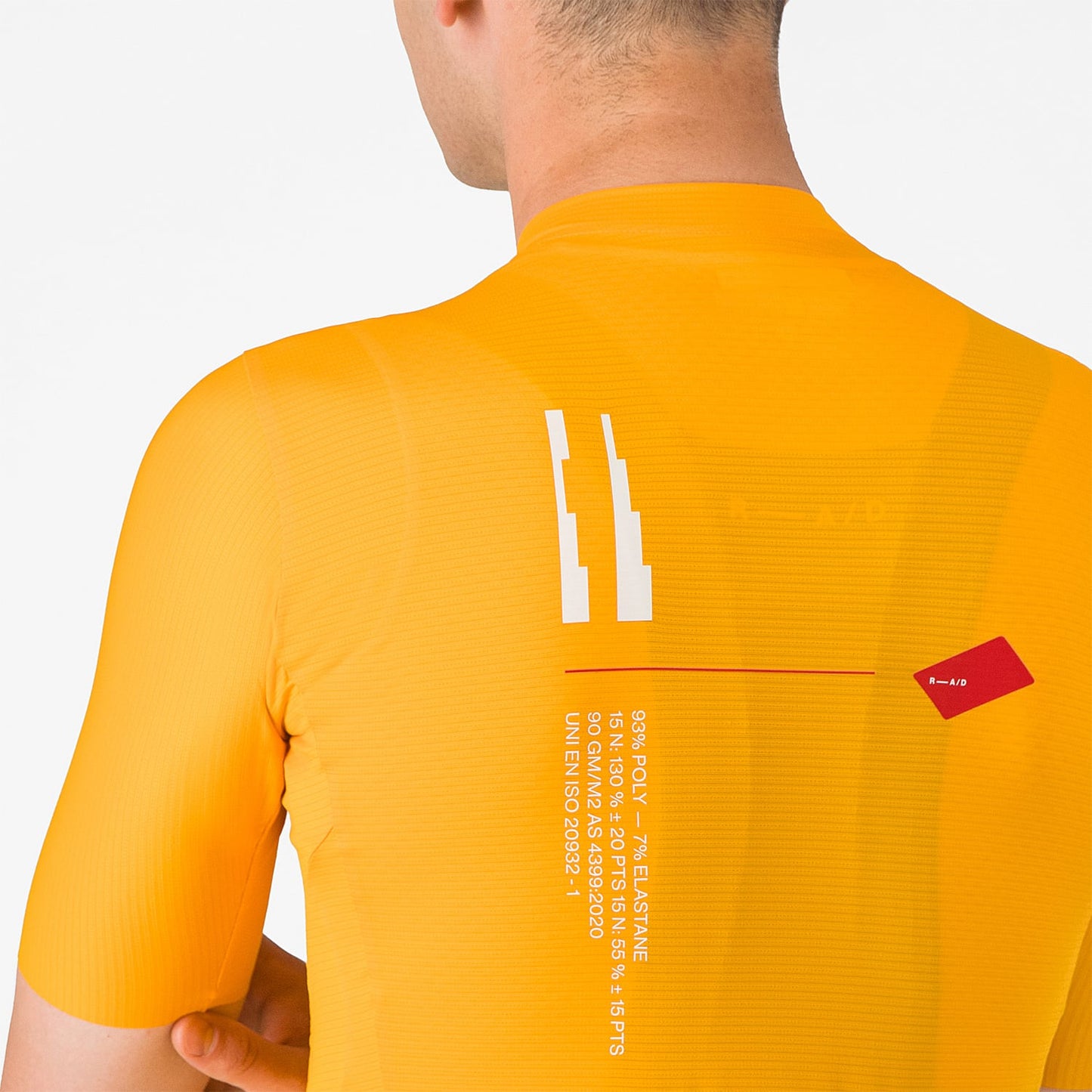 CASTELLI ESPRESSO R--A/D Kortärmad Jersey Orange