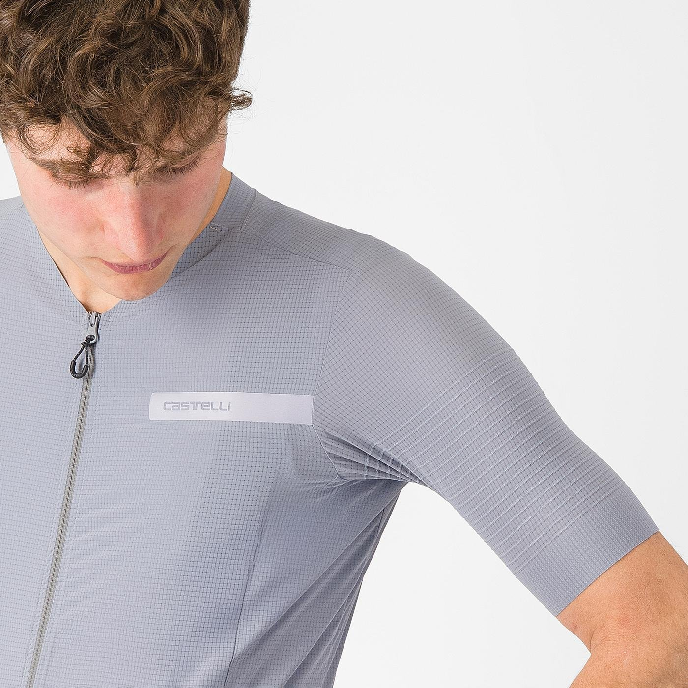 CASTELLI PREMIO EVO Kortärmad Jersey Grå
